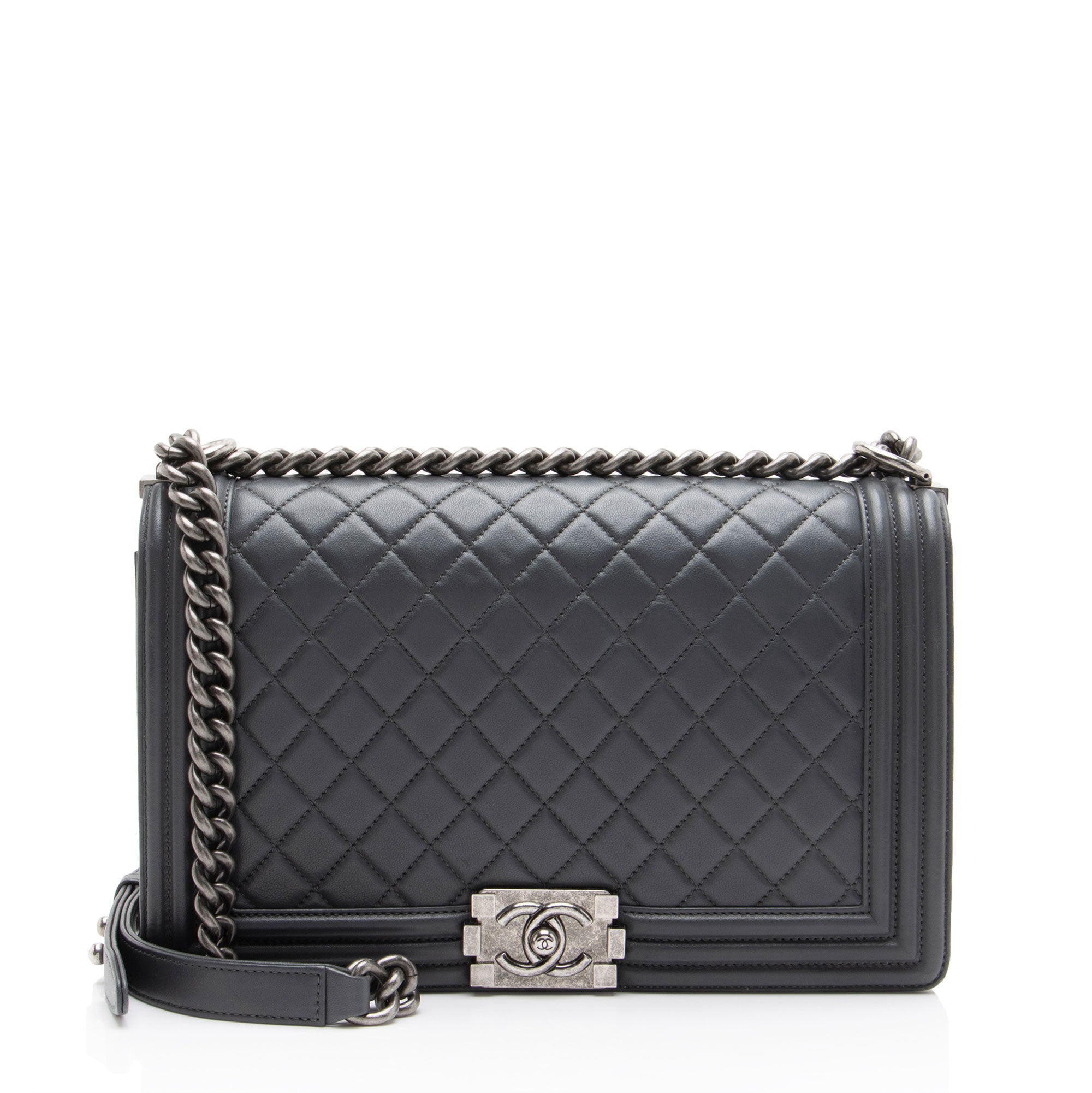 Chanel Lambskin New Medium Boy Bag