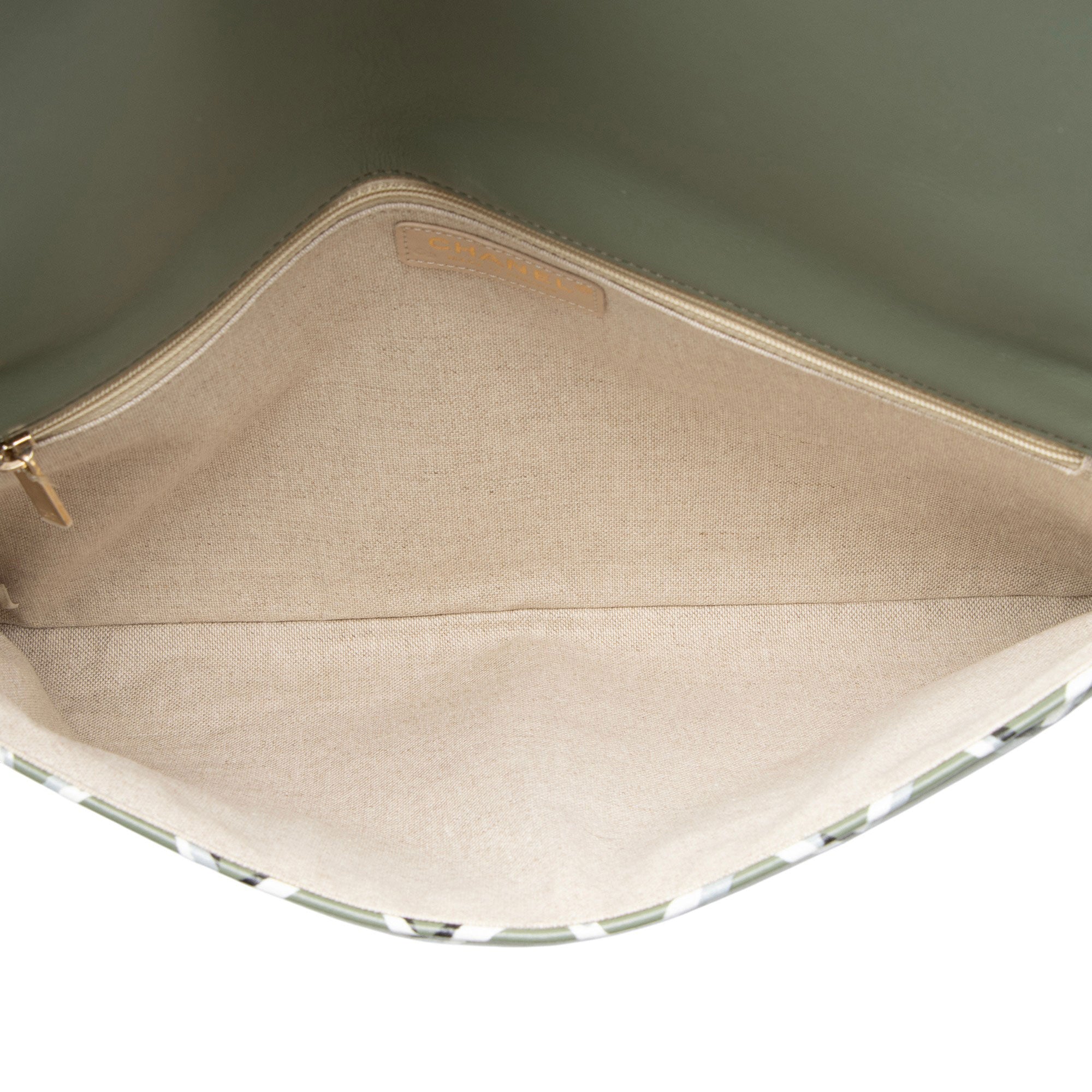 Chanel Lambskin Paris-Greece Clutch