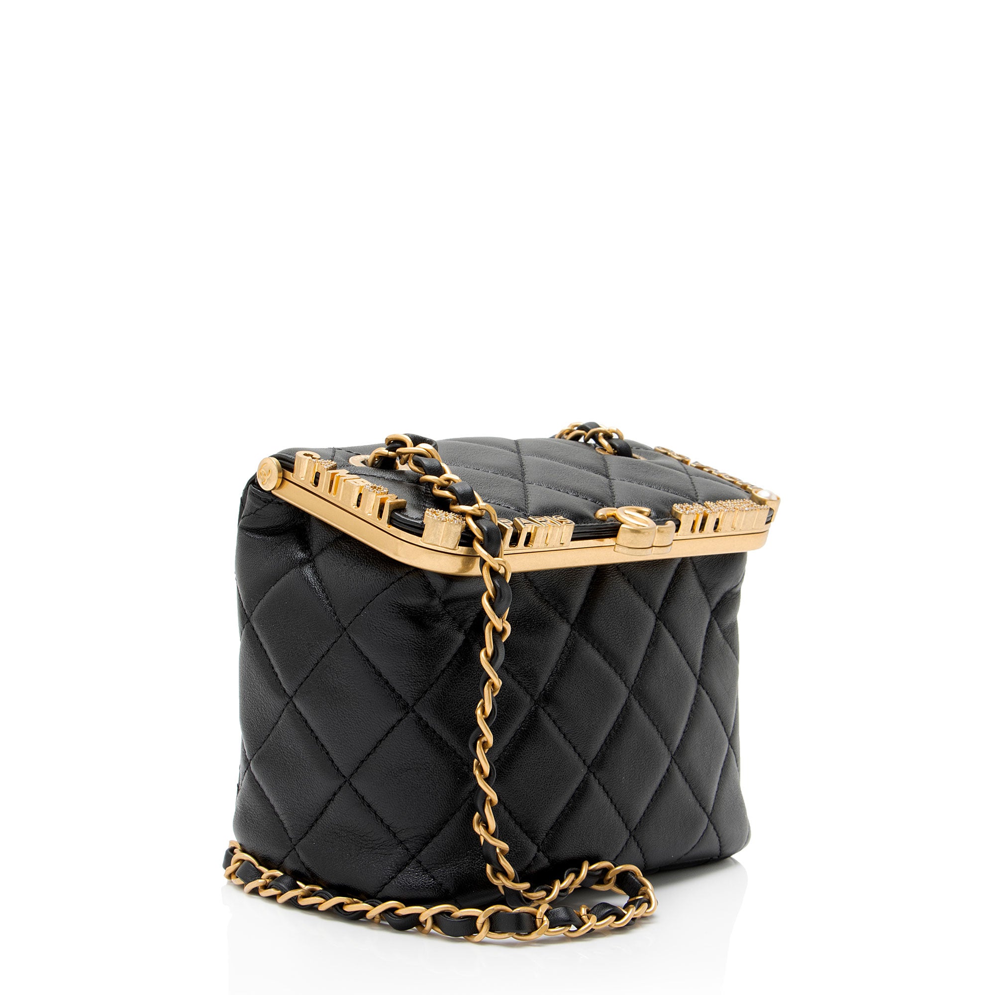 Chanel Lambskin Paris-Monaco Vanity Case