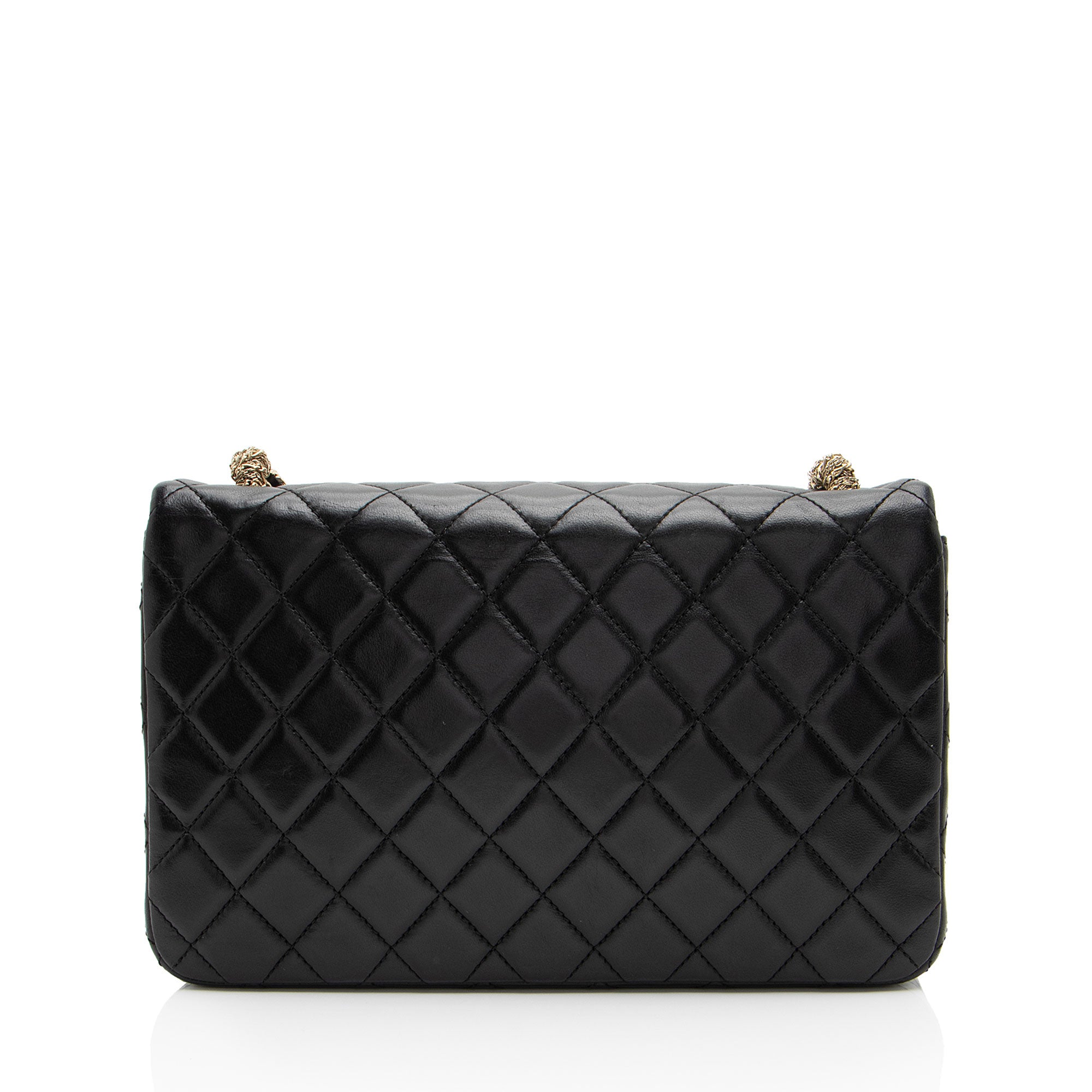 Chanel Lambskin Pearl CC Westminster Medium Flap Bag (SHF-UG5hqQ)
