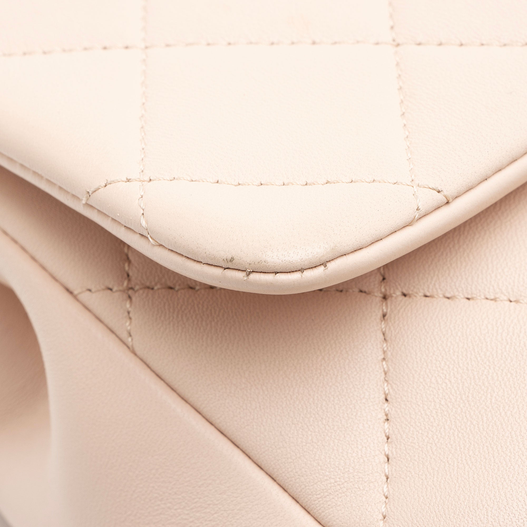 Chanel Lambskin Resin Elegant Chain Flap Bag