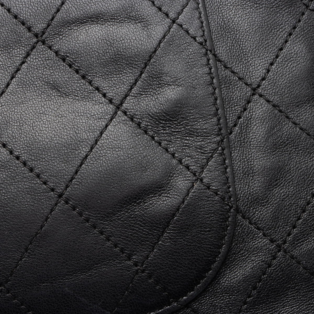 Chanel Lambskin Sharpei Bowler Bag