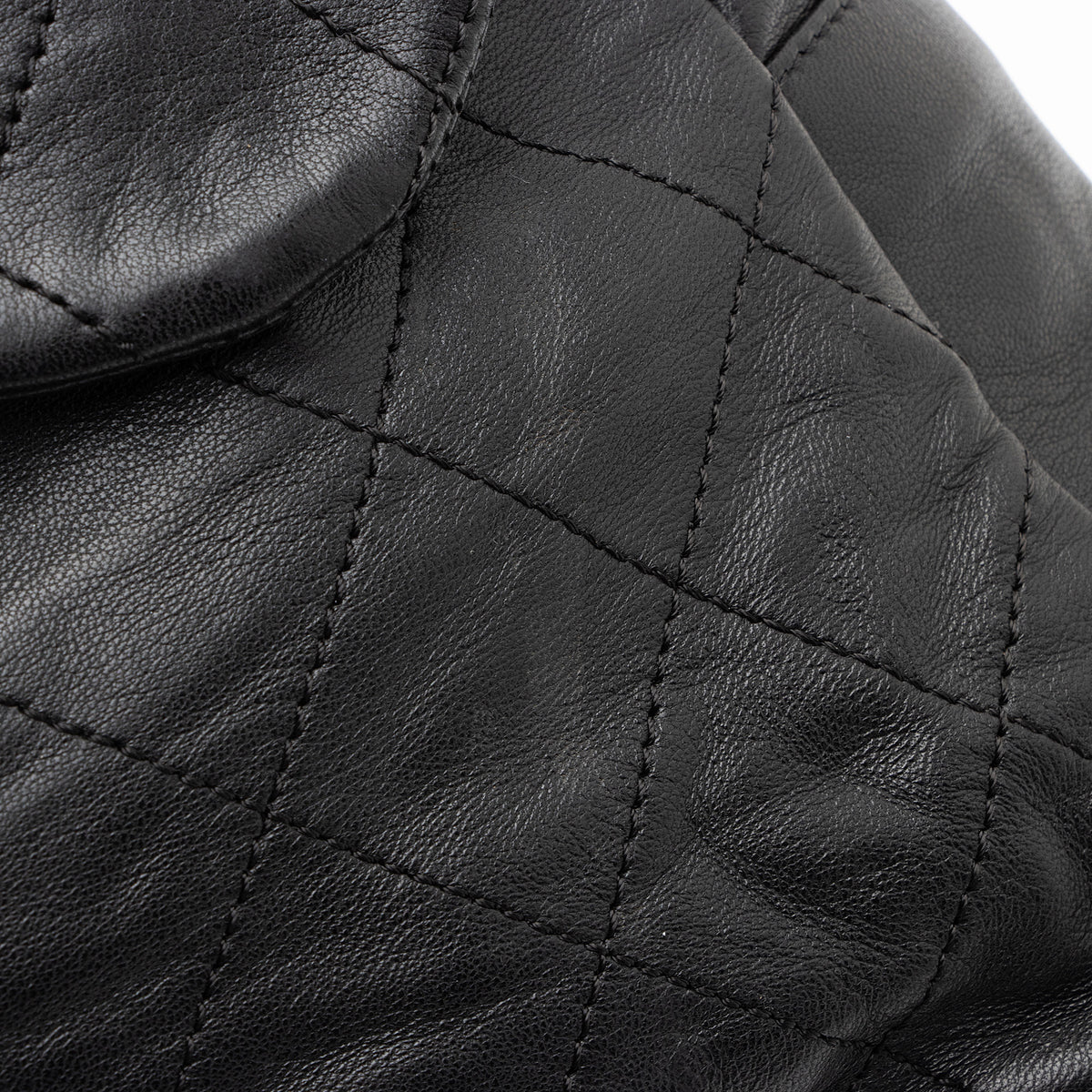 Chanel Lambskin Sharpei Bowler Bag
