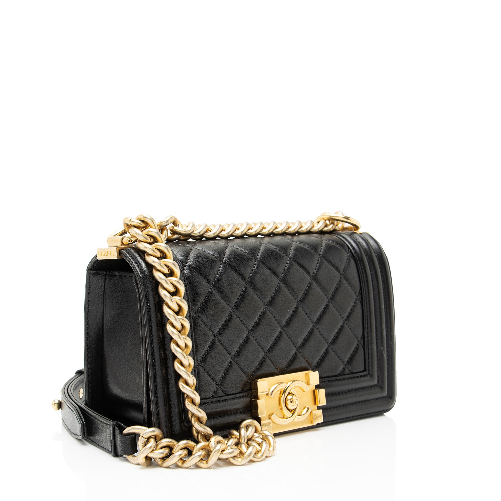 Chanel Lambskin Small Boy Bag