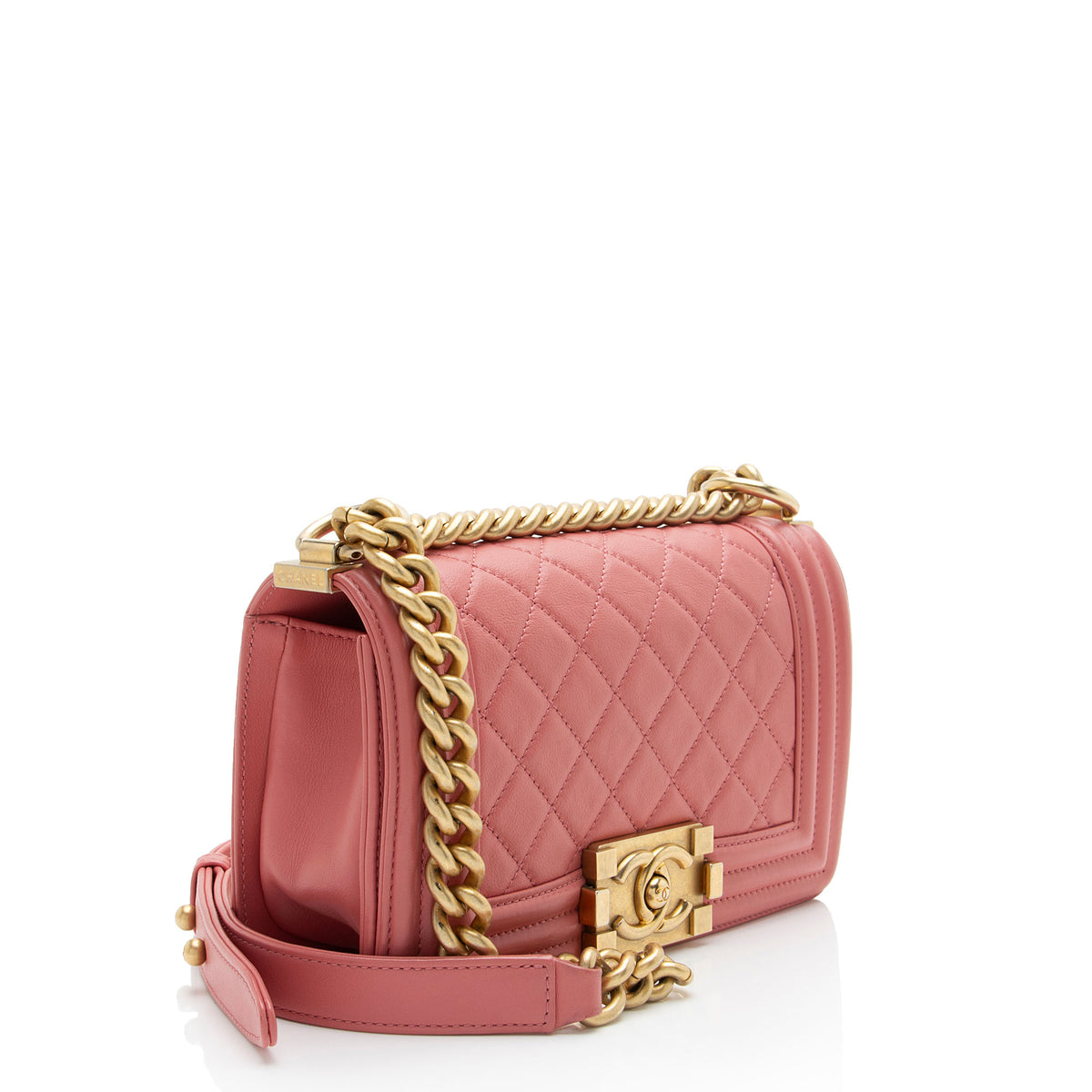 Chanel Lambskin Small Boy Bag
