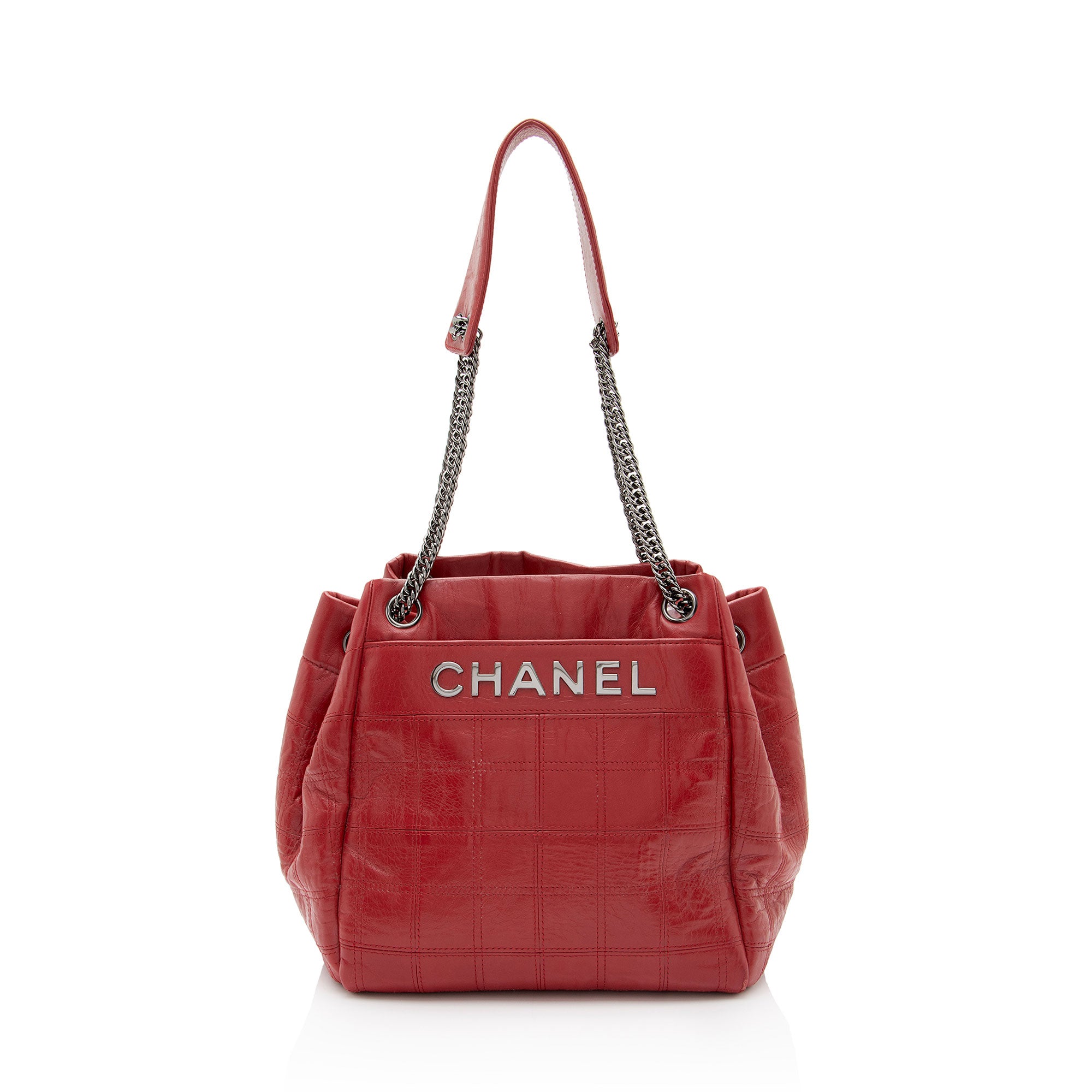Chanel Lambskin LAX Accordion Shoulder Bag (SHF-x47IxO)