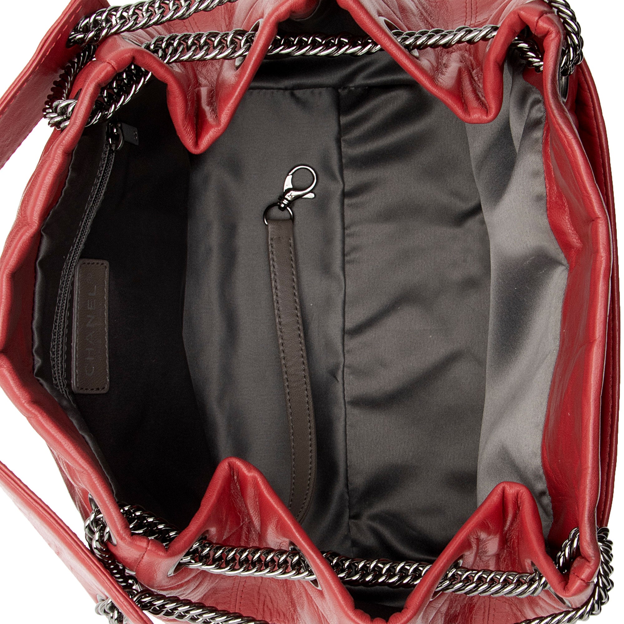 Chanel Lambskin LAX Accordion Shoulder Bag (SHF-x47IxO)