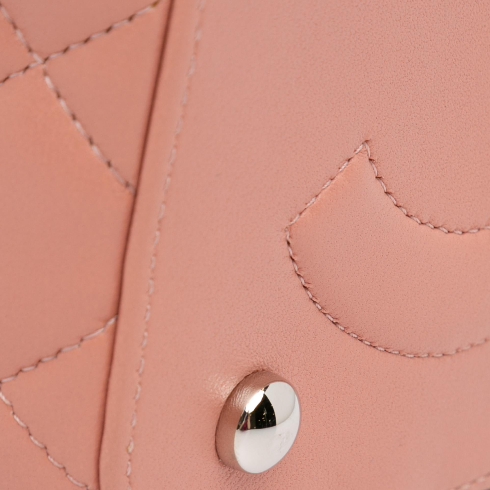 Chanel Lambskin Top Handle Vanity Case with Chain (SHG-K2wZoF)