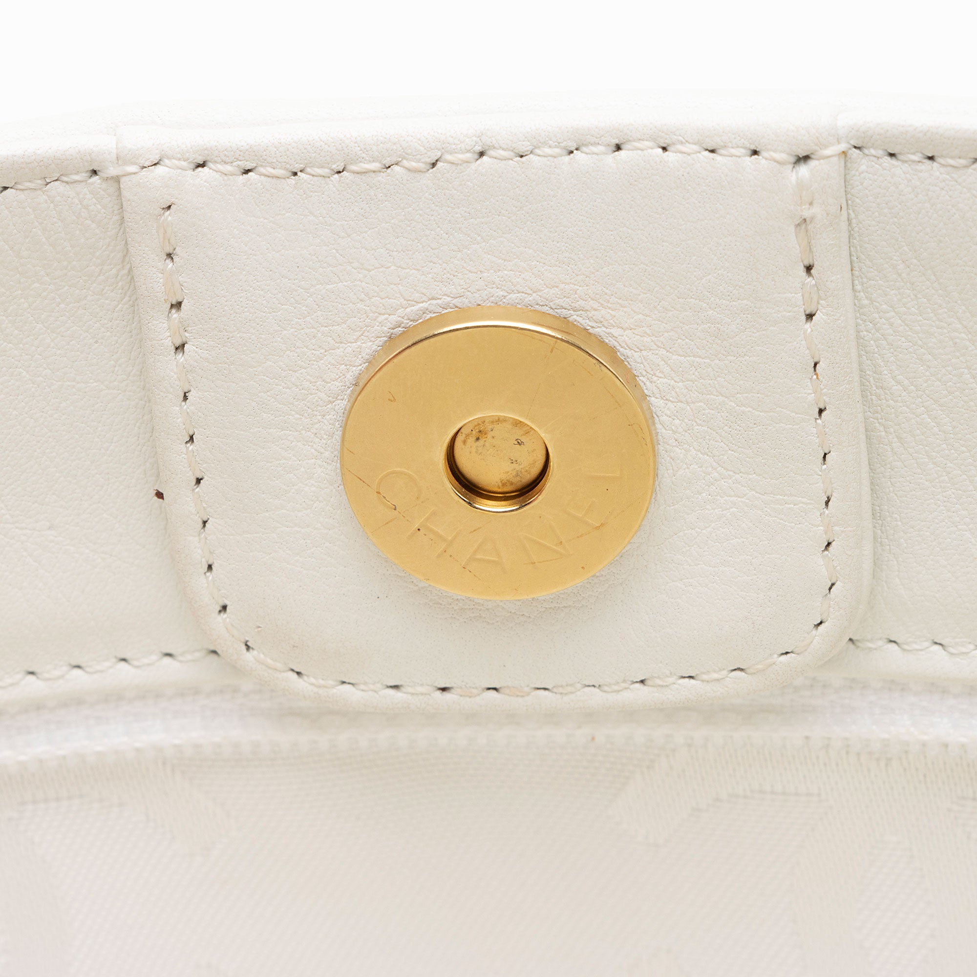 Chanel Lambskin Triple CC Small Tote (SHF-roydAT)