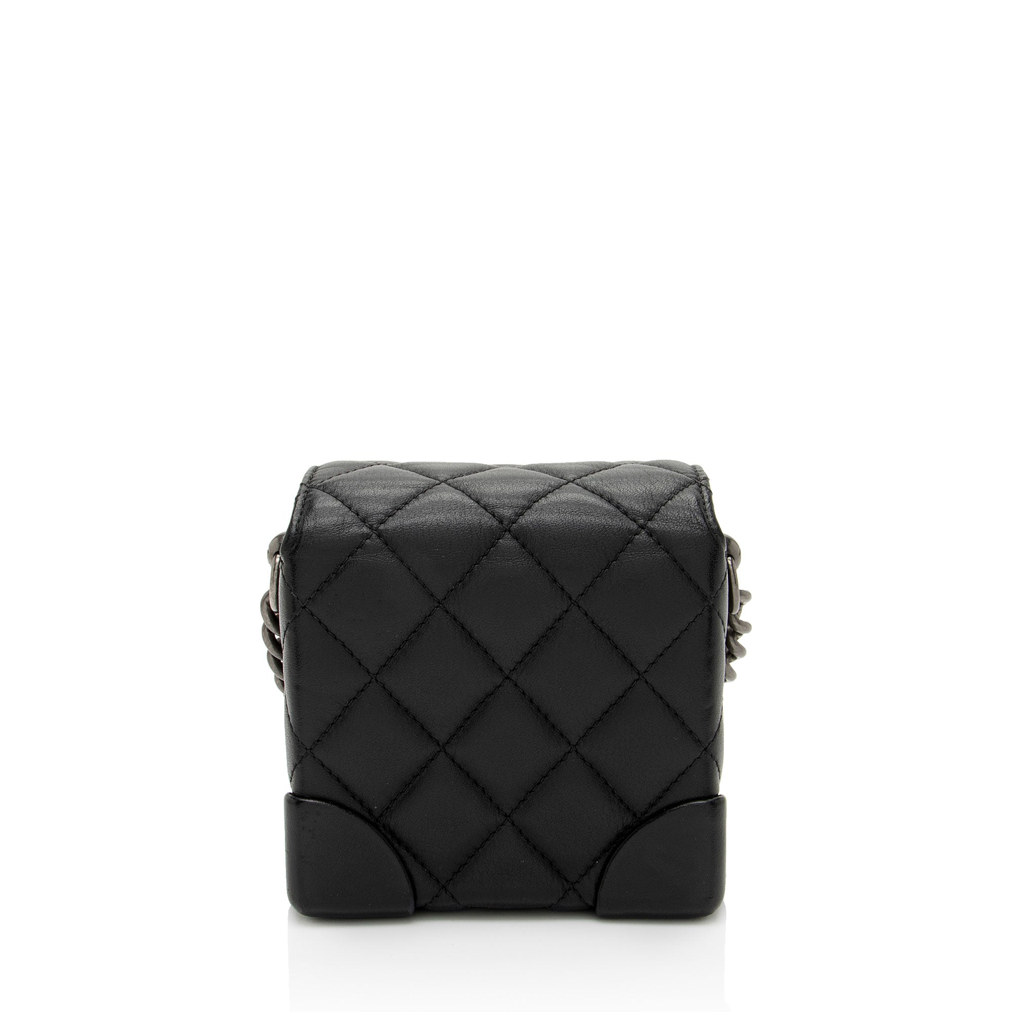 Chanel Lambskin Trunk Shoulder Bag