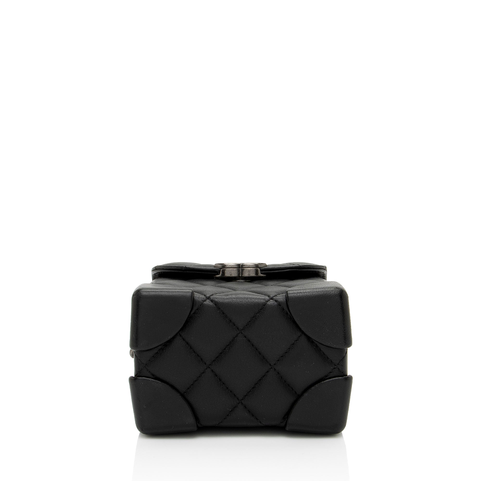 Chanel Lambskin Trunk Shoulder Bag