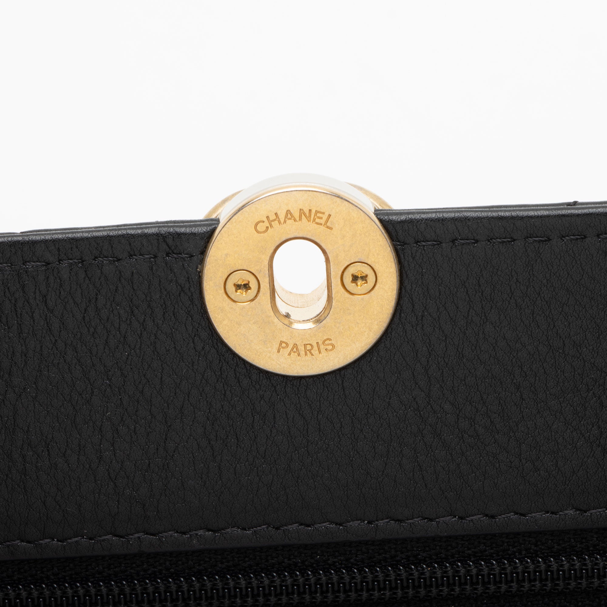 Chanel Lambskin Twist Your Buttons Wallet on Chain