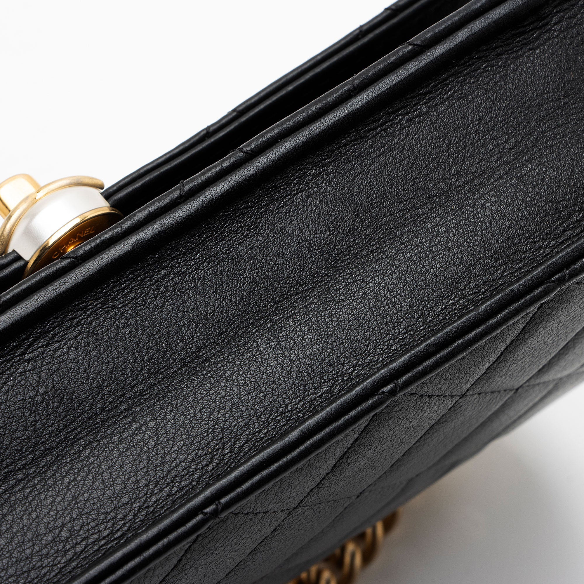Chanel Lambskin Twist Your Buttons Wallet on Chain