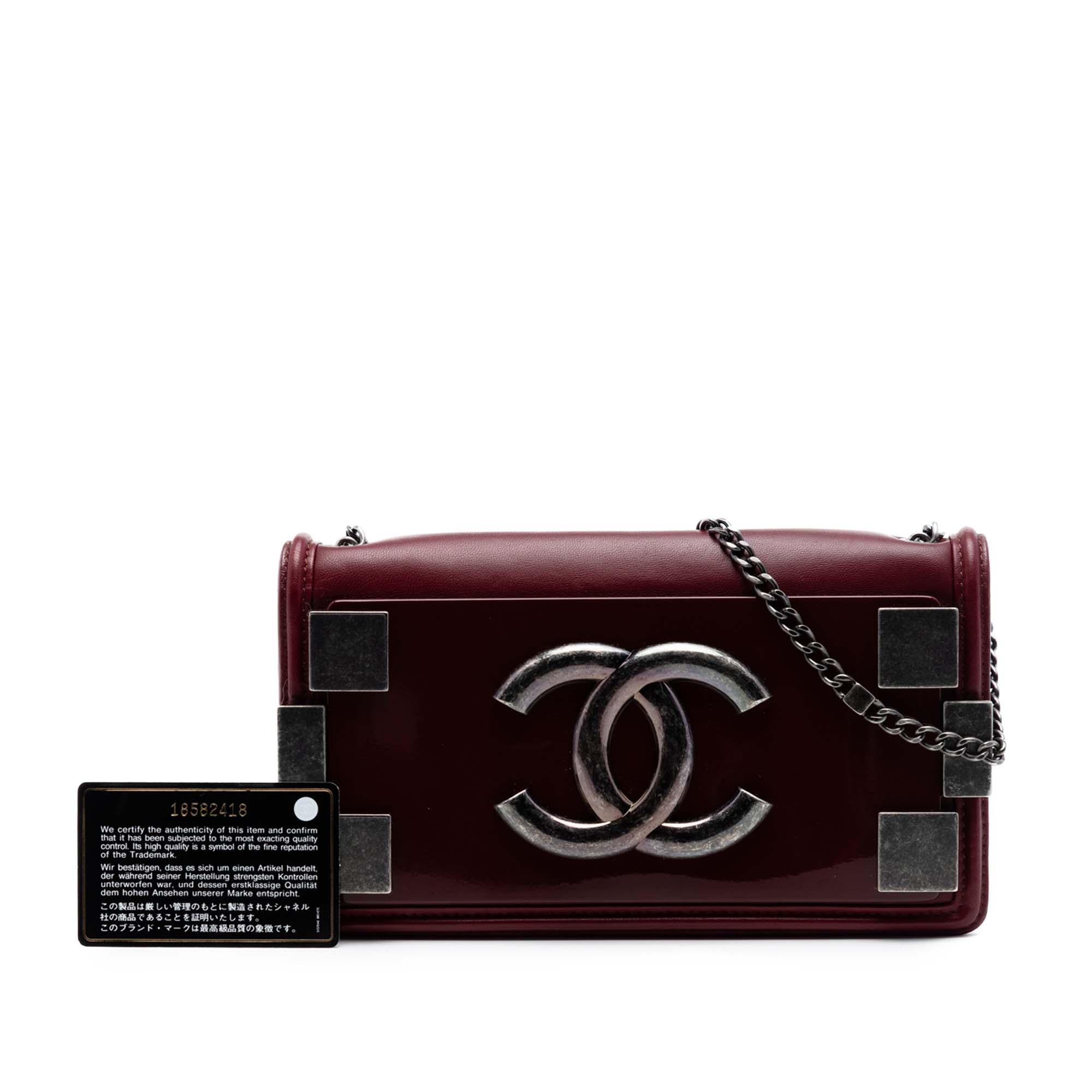 Chanel Lambskin and Acrylic Boy Brick Horizontal Flap
