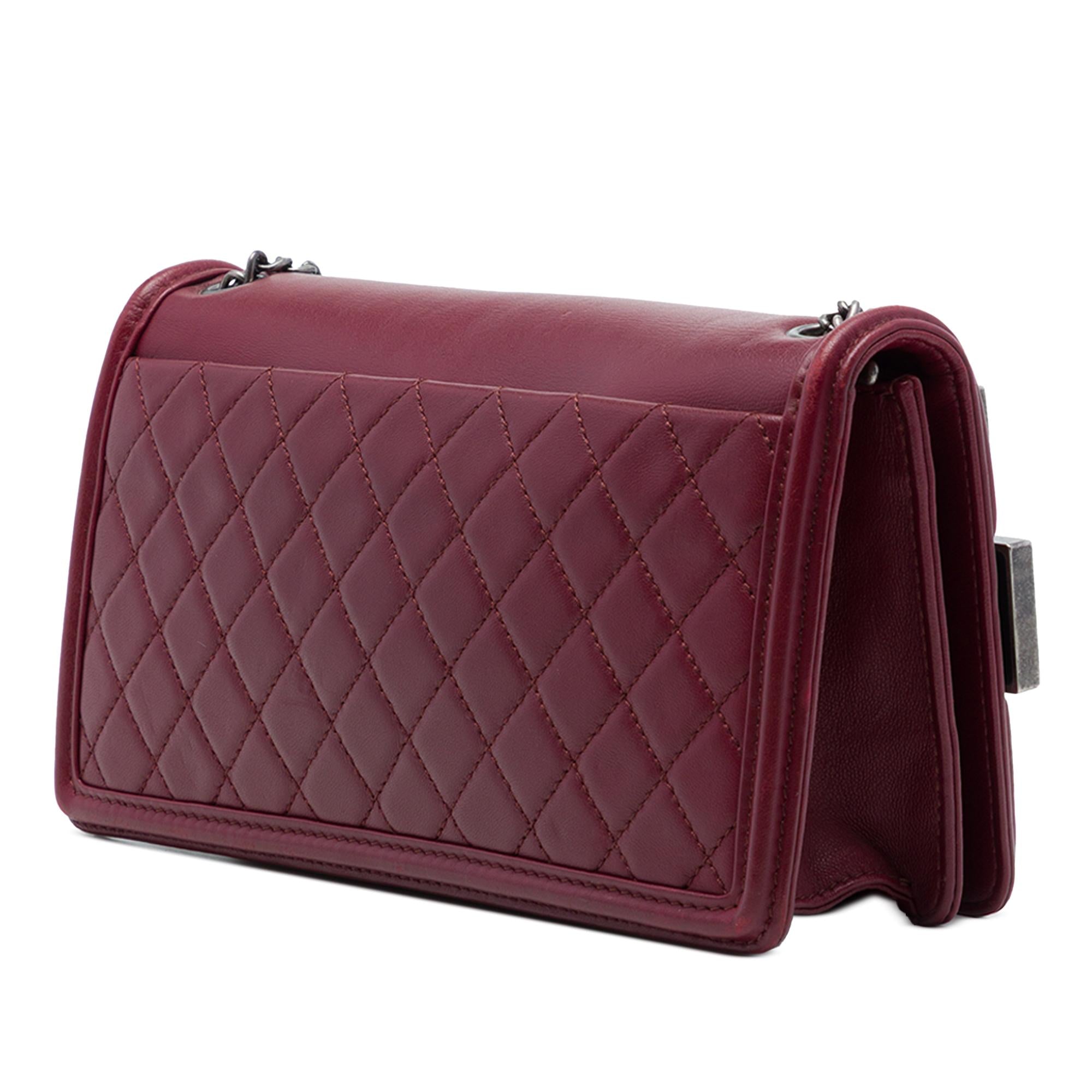 Chanel Lambskin and Acrylic Boy Brick Horizontal Flap