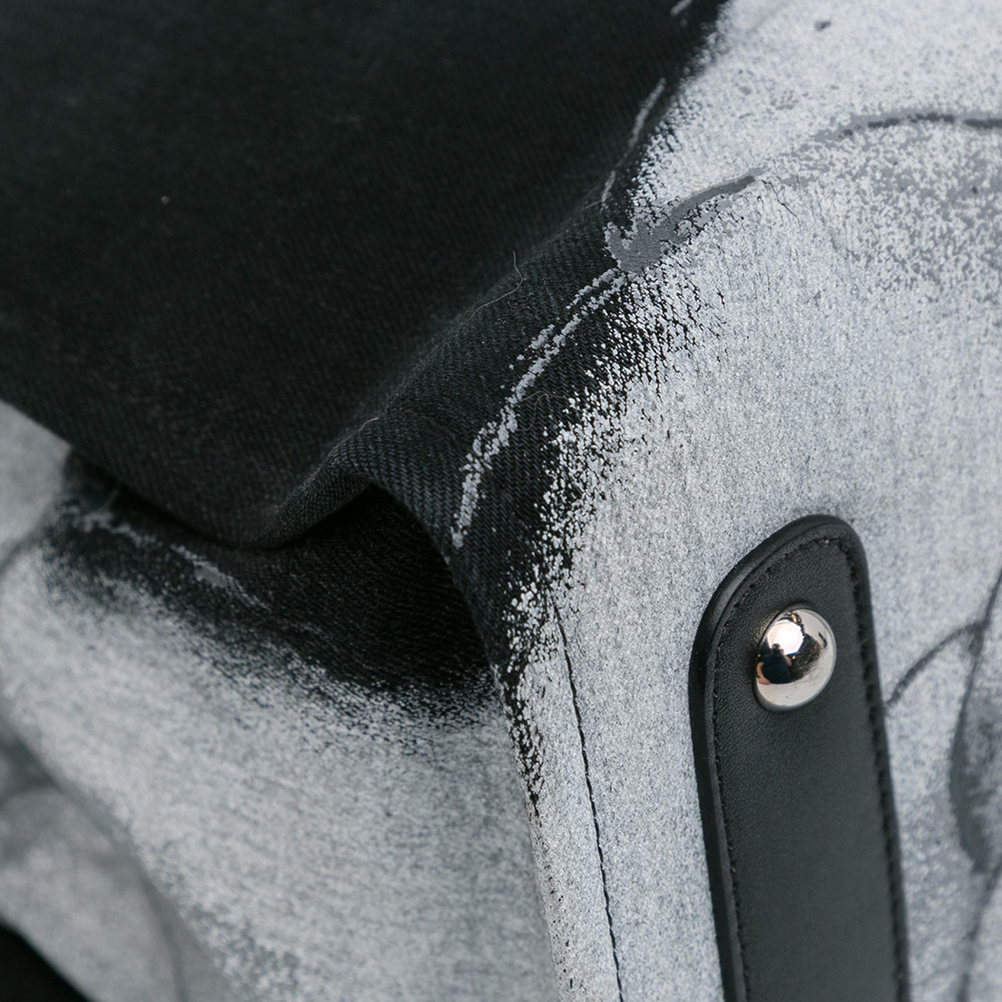 Chanel Large Camellia Printed Canvas Shopper Tote (SHG-HCaliE)