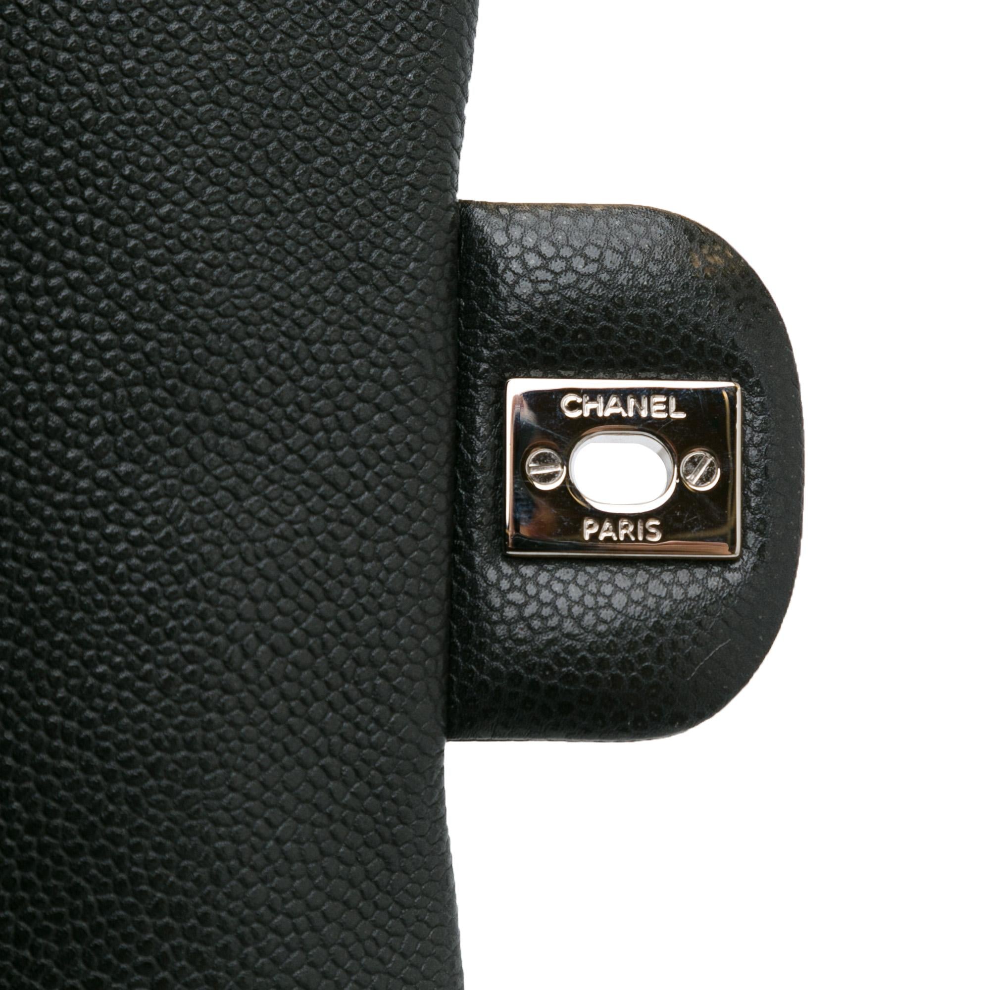 Chanel Large Caviar Flap Shopping Tote (SHG-UY8l1Y)