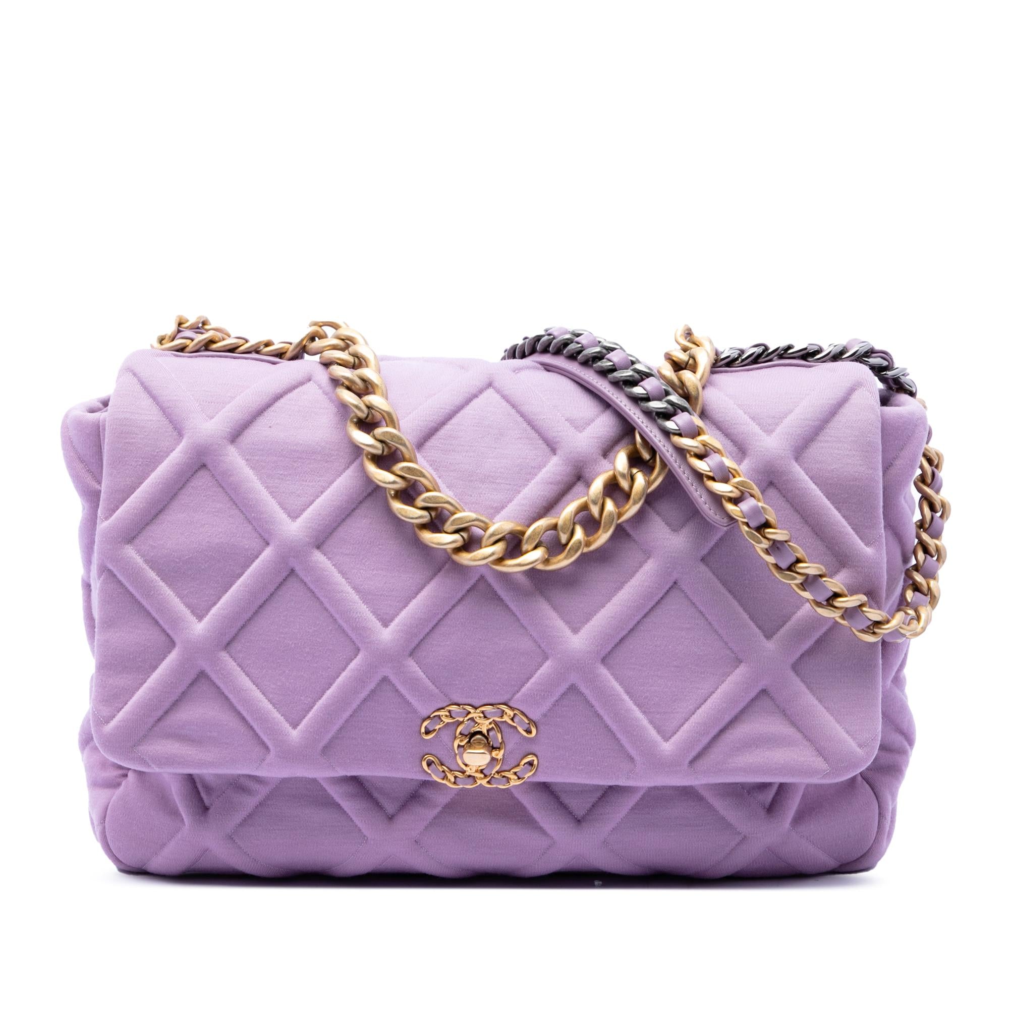 Chanel Large Jersey 19 Flap