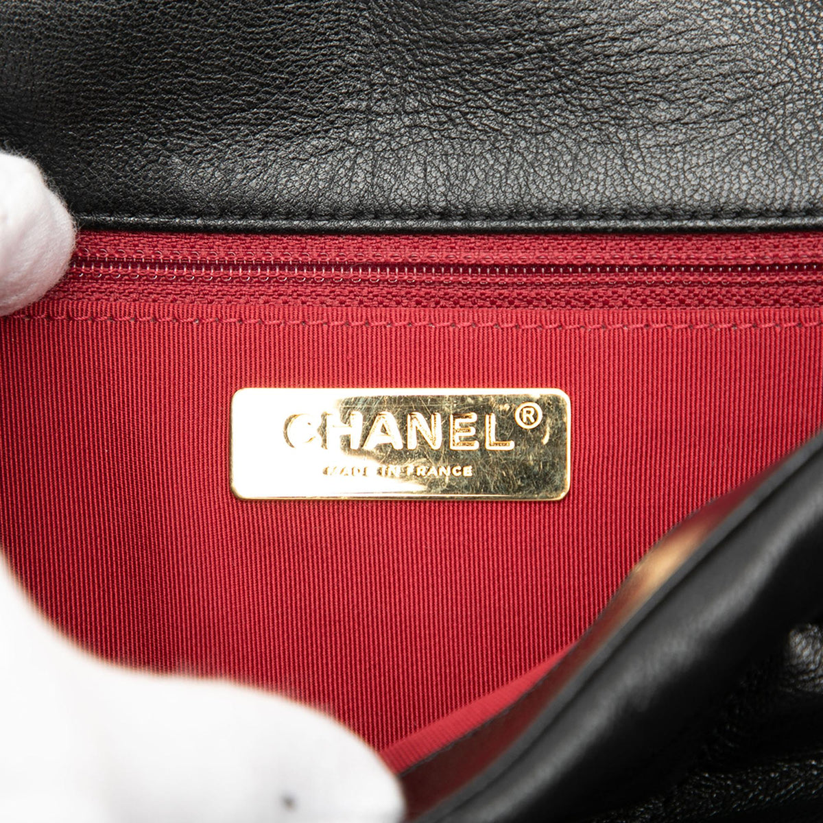 Chanel Large Lambskin 19 Flap