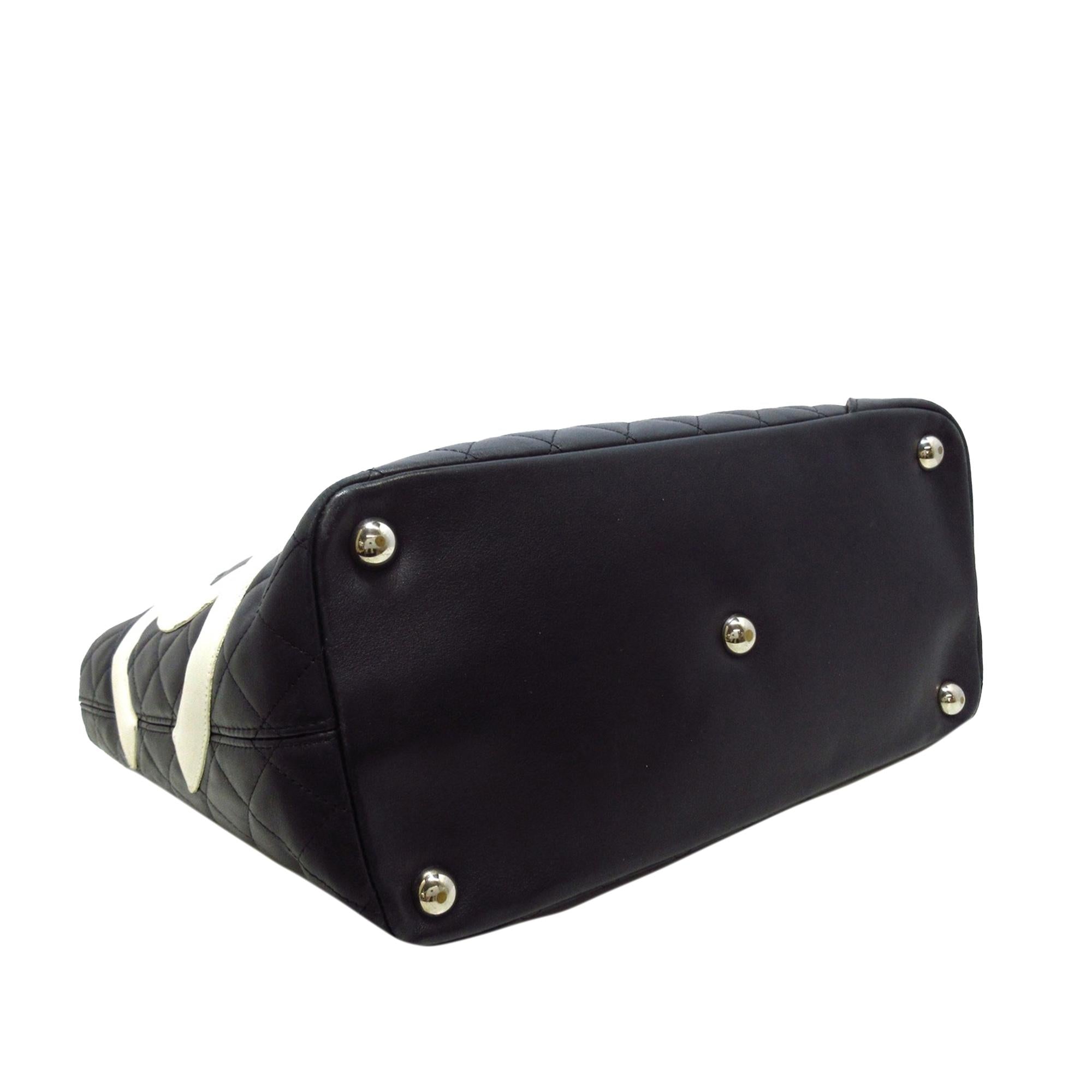 Chanel Large Lambskin Cambon Ligne Tote (SHG-s11ItS)