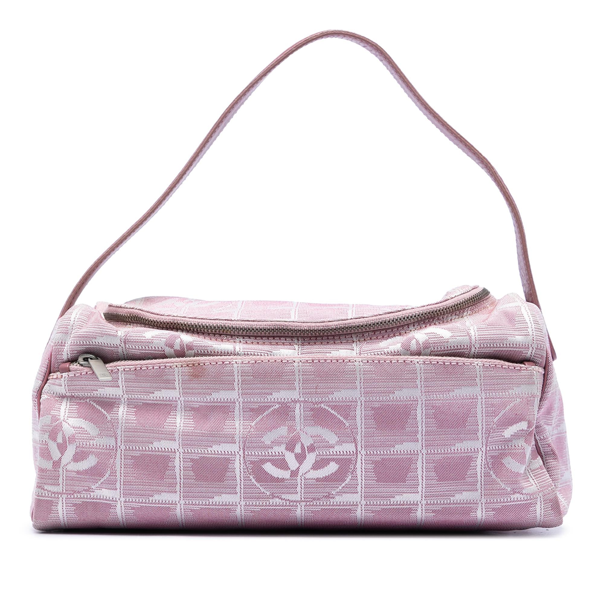 Chanel Large New Travel Line Nylon Vanity Bag