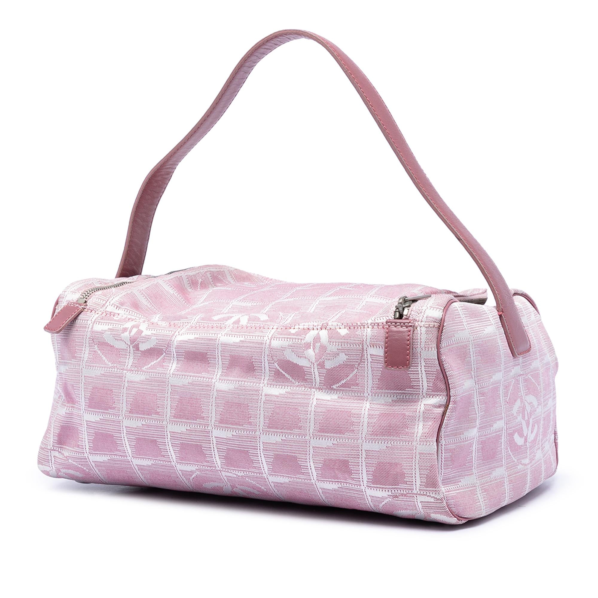 Chanel Large New Travel Line Nylon Vanity Bag