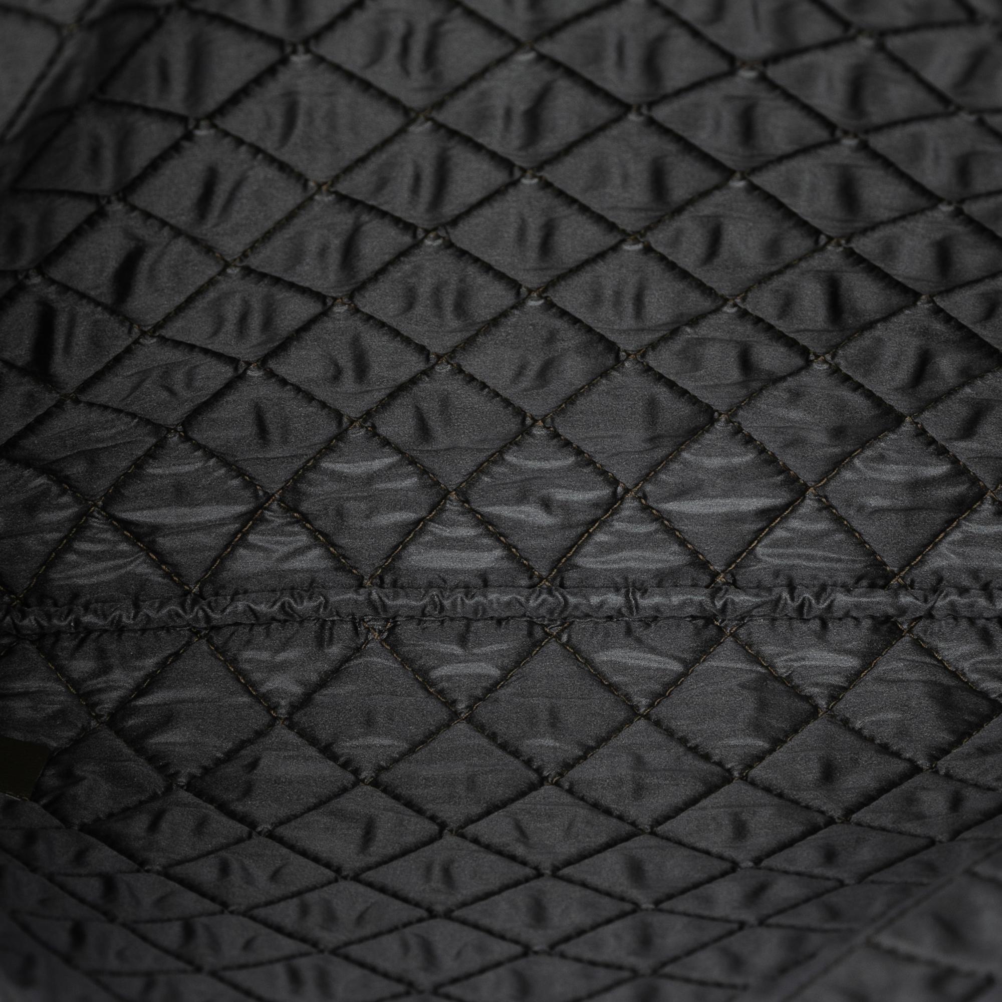 Chanel Large Quilted Caviar Boy O Case Clutch