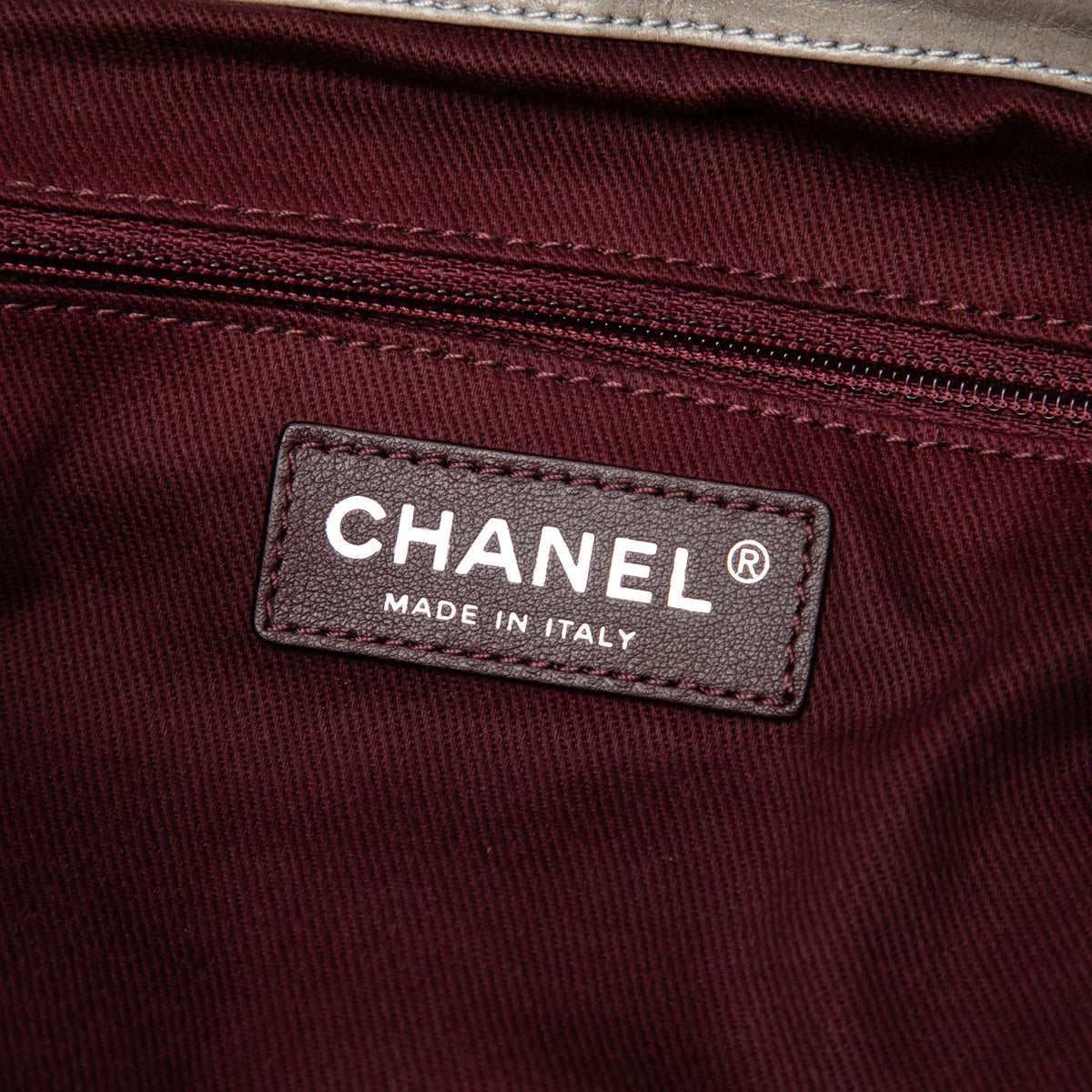 Chanel Large Quilted Iridescent Calfskin In The Mix Satchel