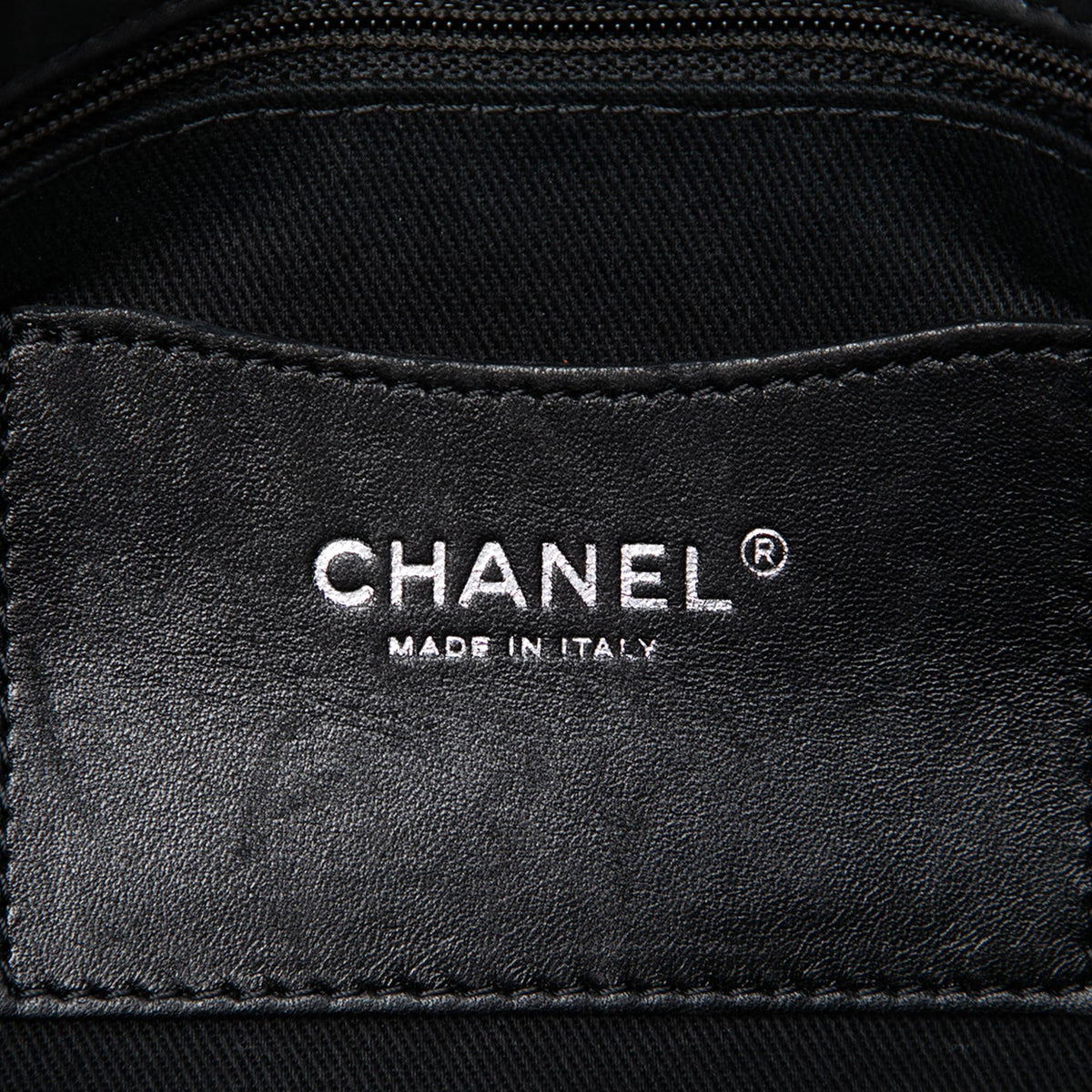 Chanel Large Quilted Iridescent Calfskin Just Mademoiselle