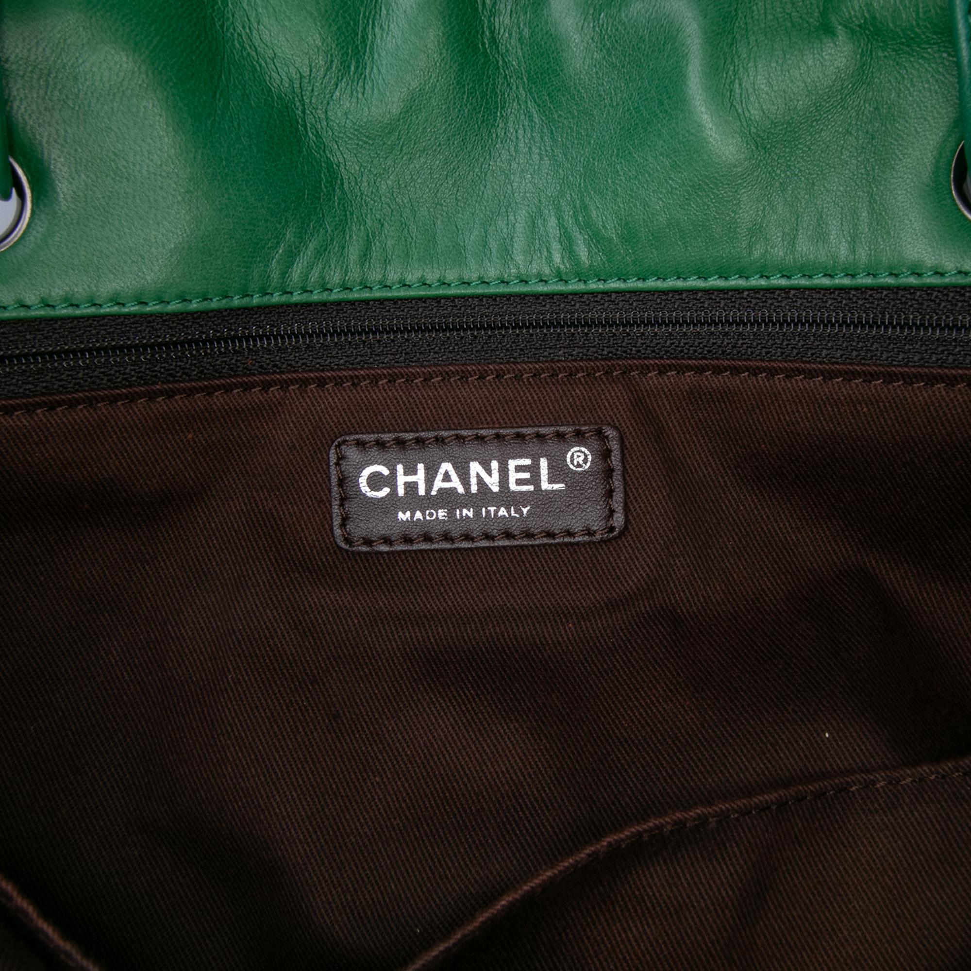 Chanel Large Quilted Lambskin Country Club Tote