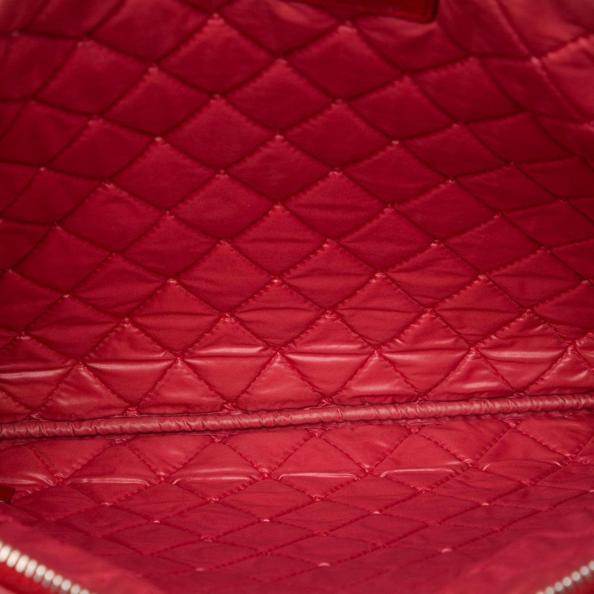 Chanel Large Quilted Lambskin O Case Clutch