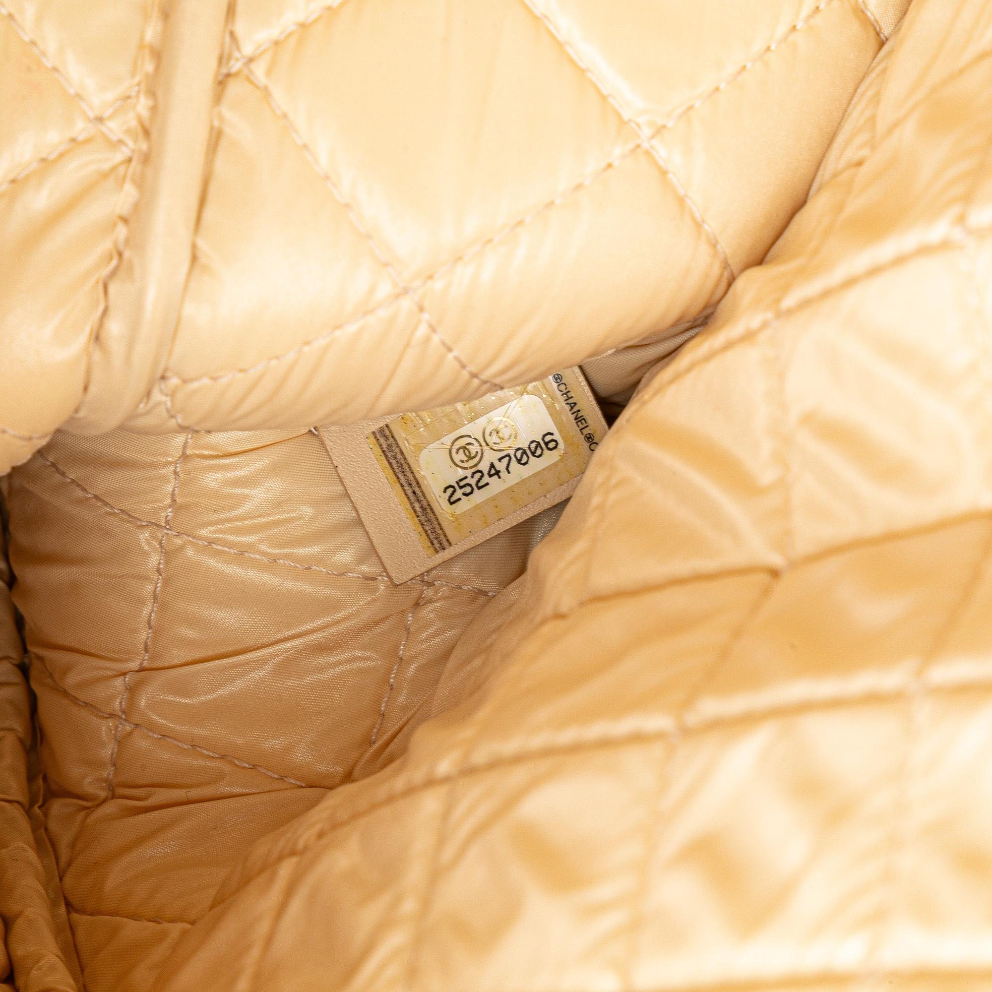 Chanel Large Raffia Deauville O Case Clutch