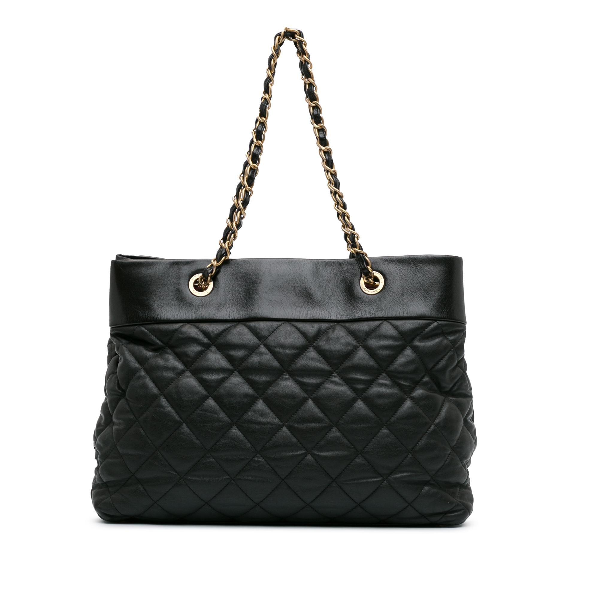 Chanel Large Soft Elegance Tote (SHG-7LdYBv)