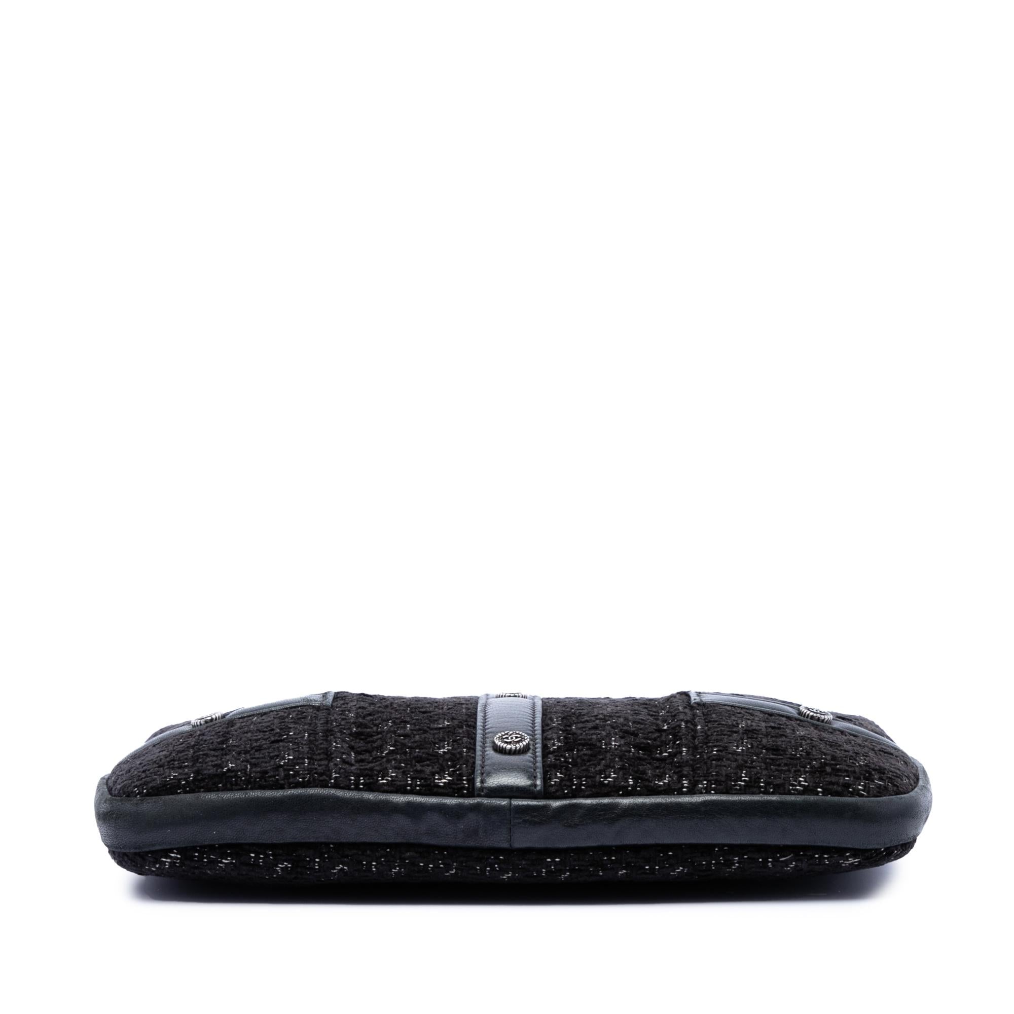 Chanel Limited Edition Tweed Girl Jacket Clutch on Chain