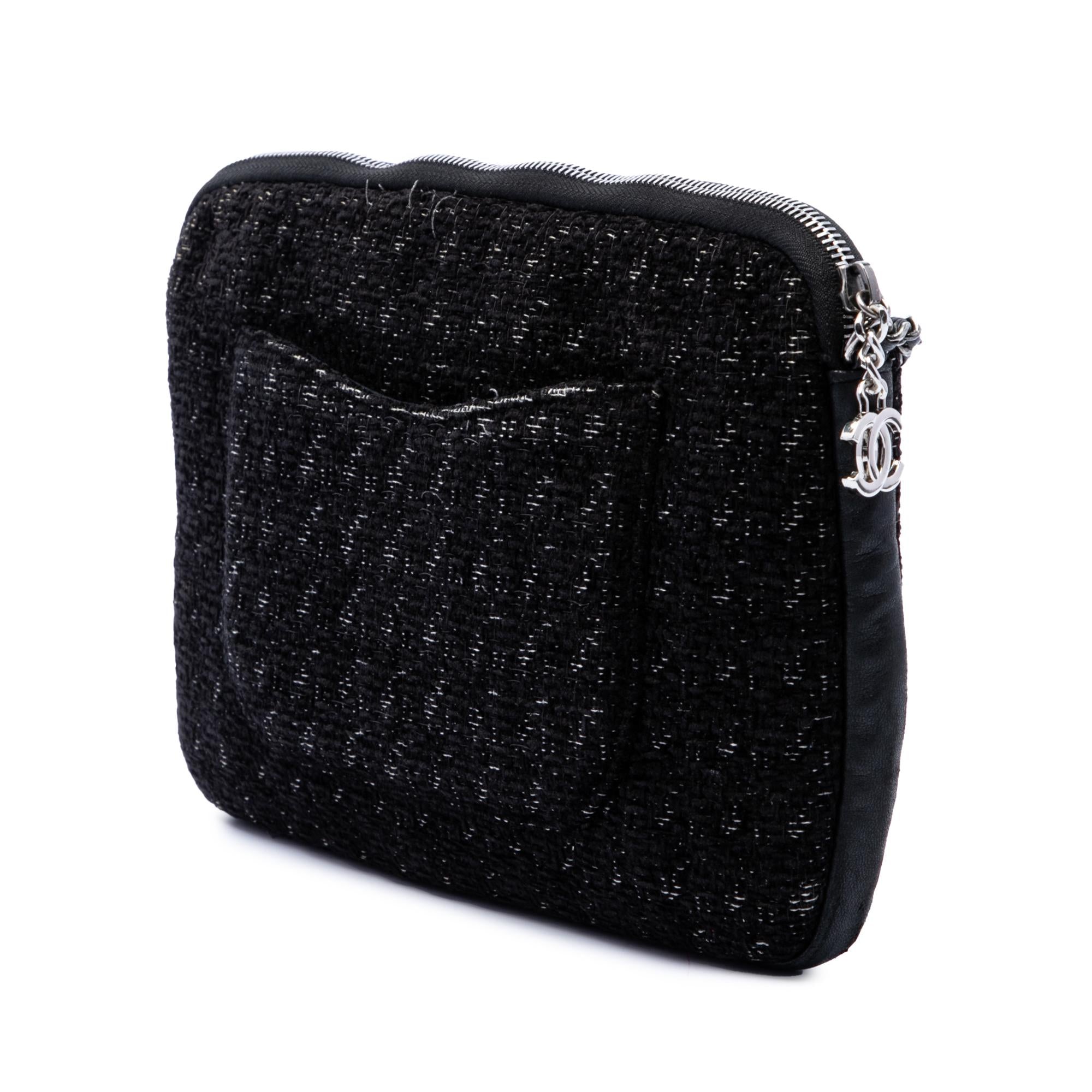 Chanel Limited Edition Tweed Girl Jacket Clutch on Chain