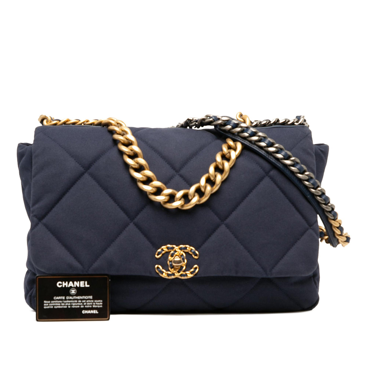 Chanel Maxi Canvas 19 Flap