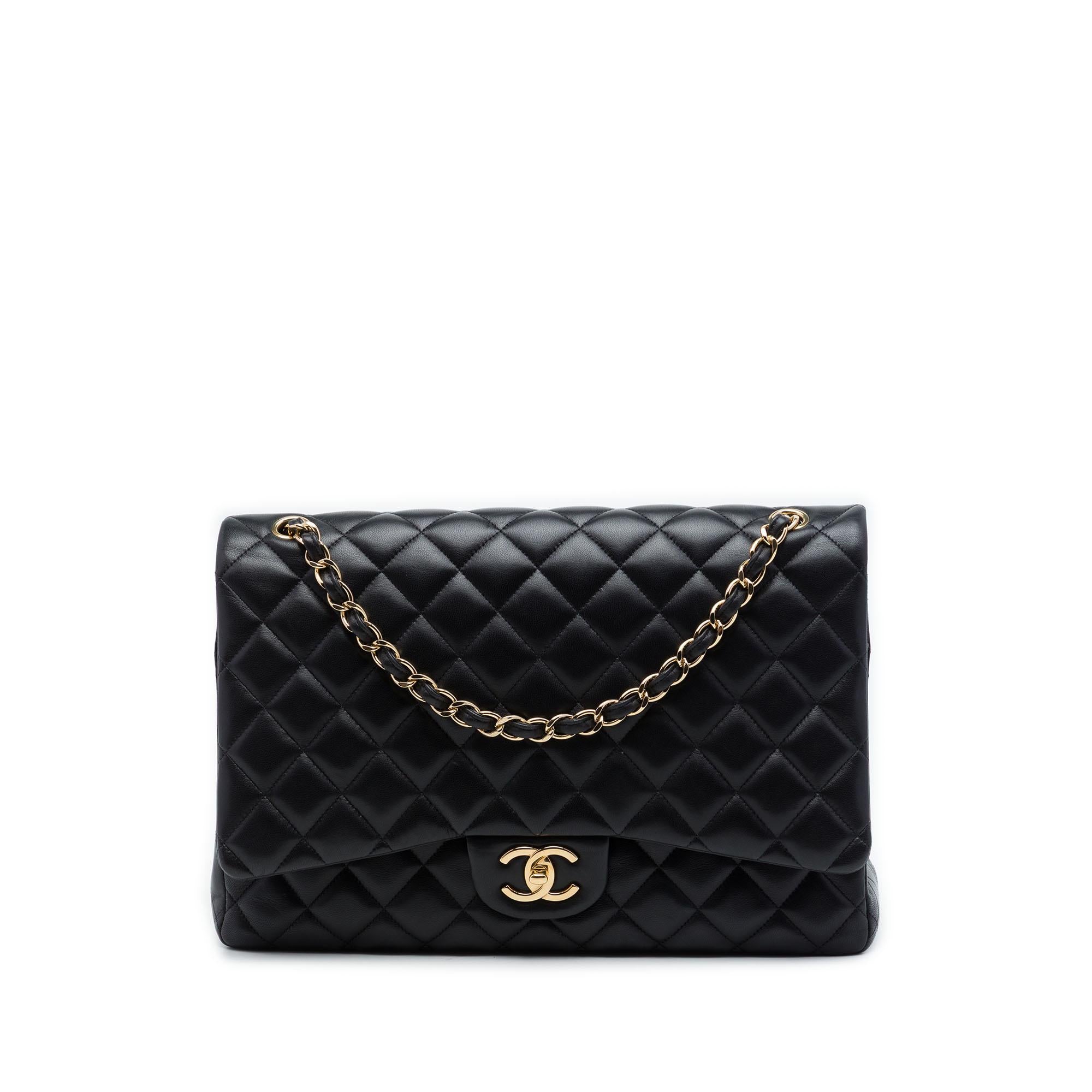 Chanel Maxi Classic Lambskin Double Flap