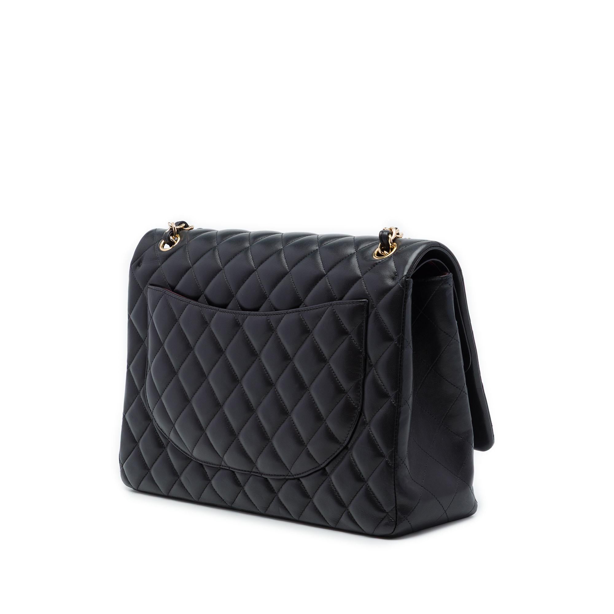 Chanel Maxi Classic Lambskin Double Flap