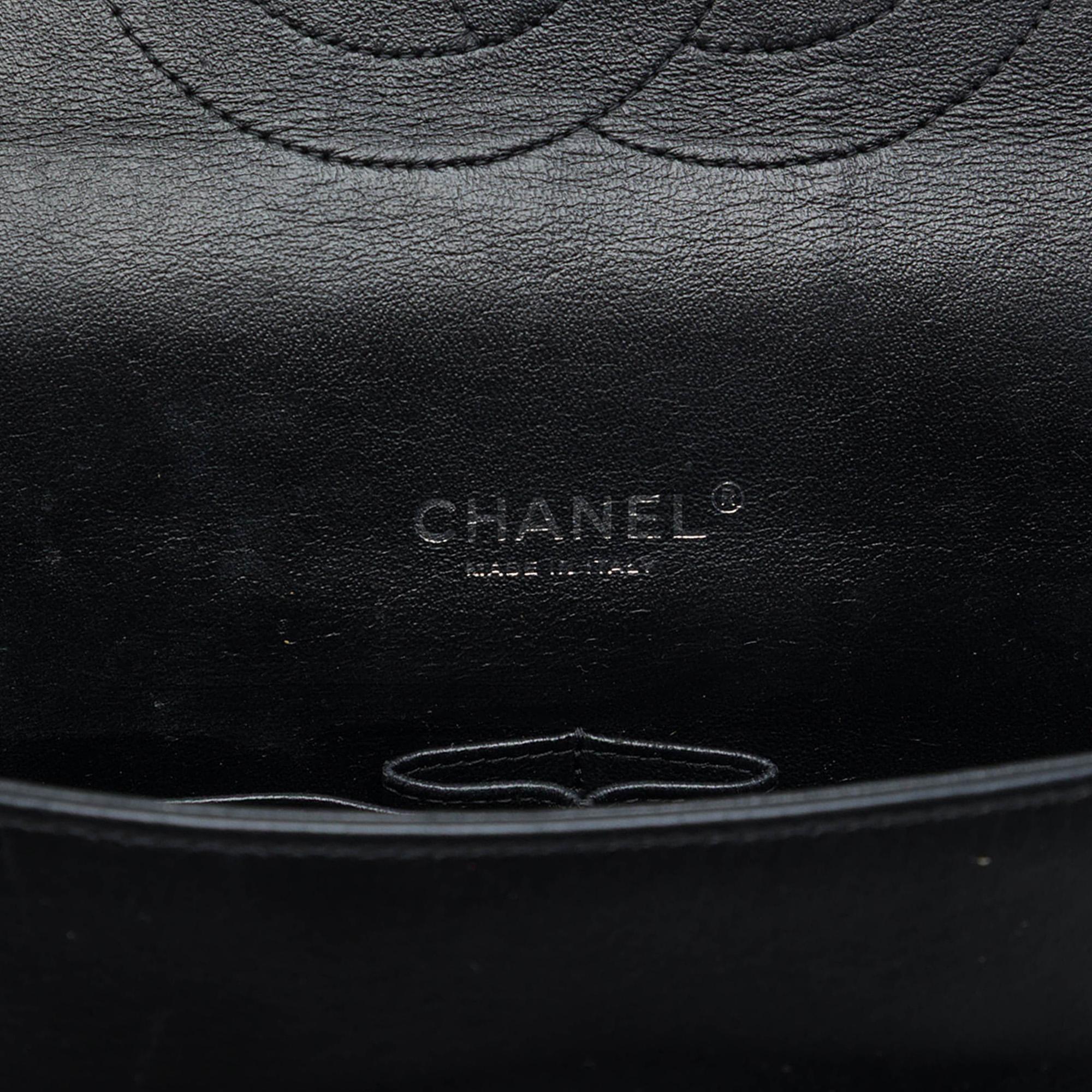 Chanel Maxi Classic Patent Double Flap