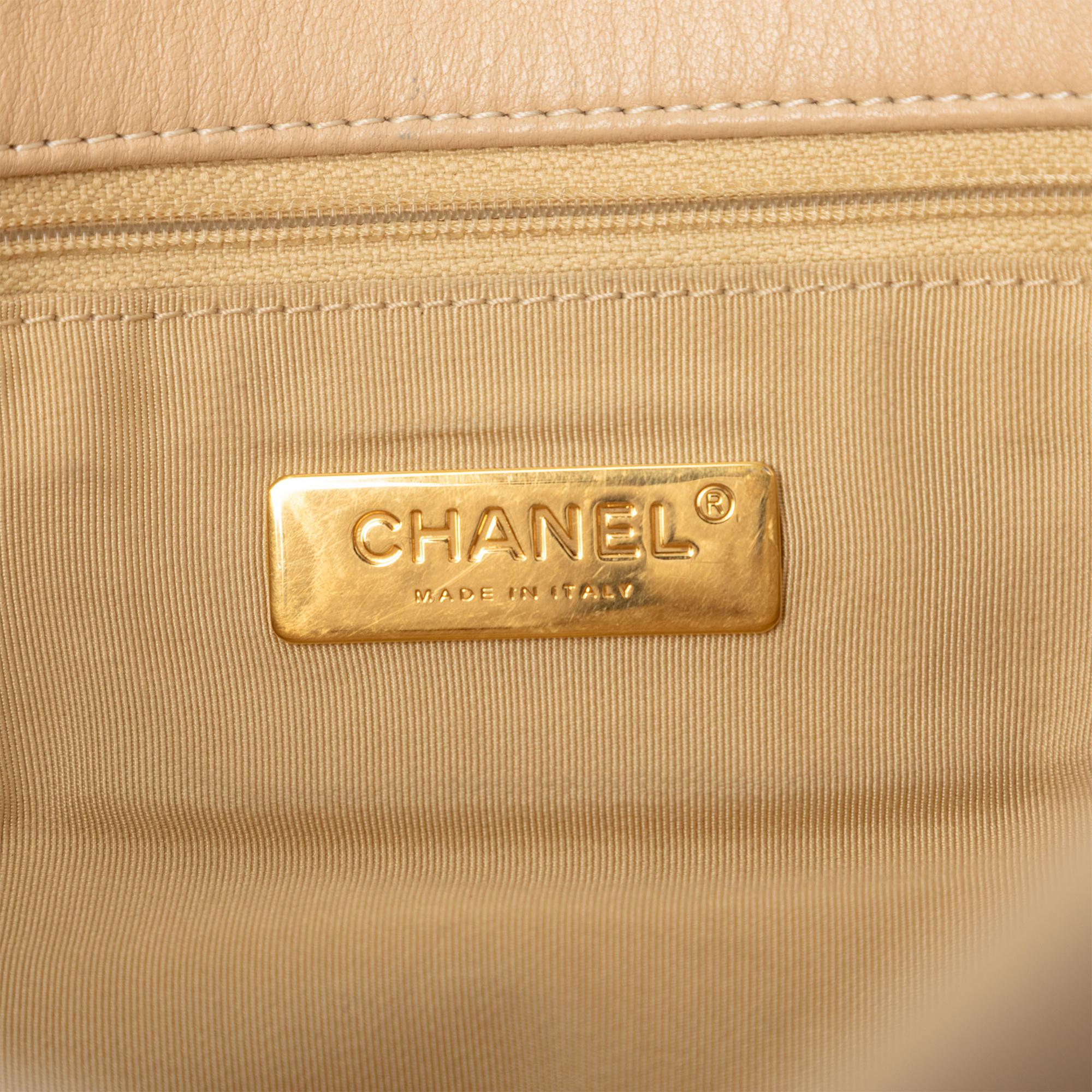 Chanel Maxi Lambskin 19 Flap