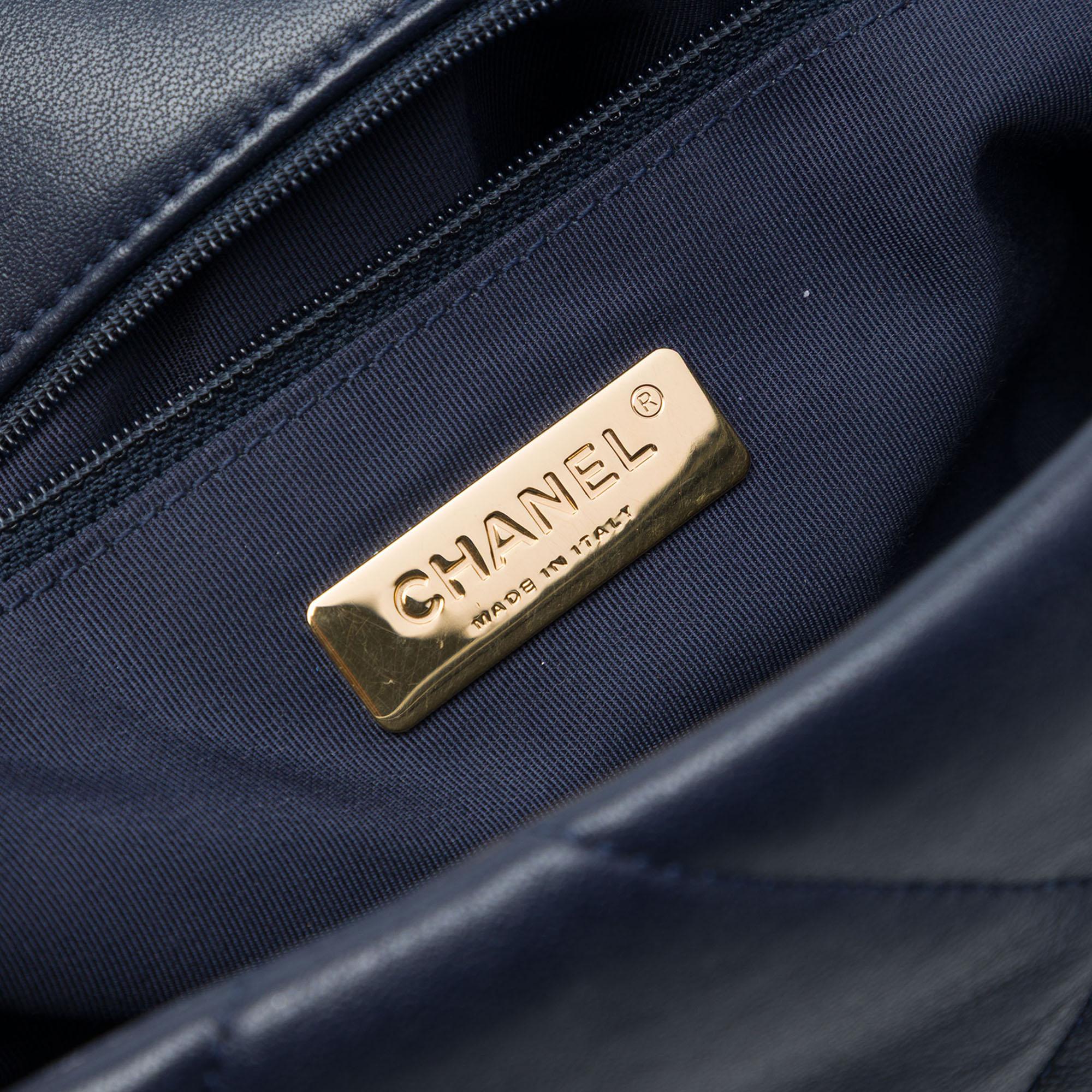 Chanel Maxi Lambskin 19 Flap