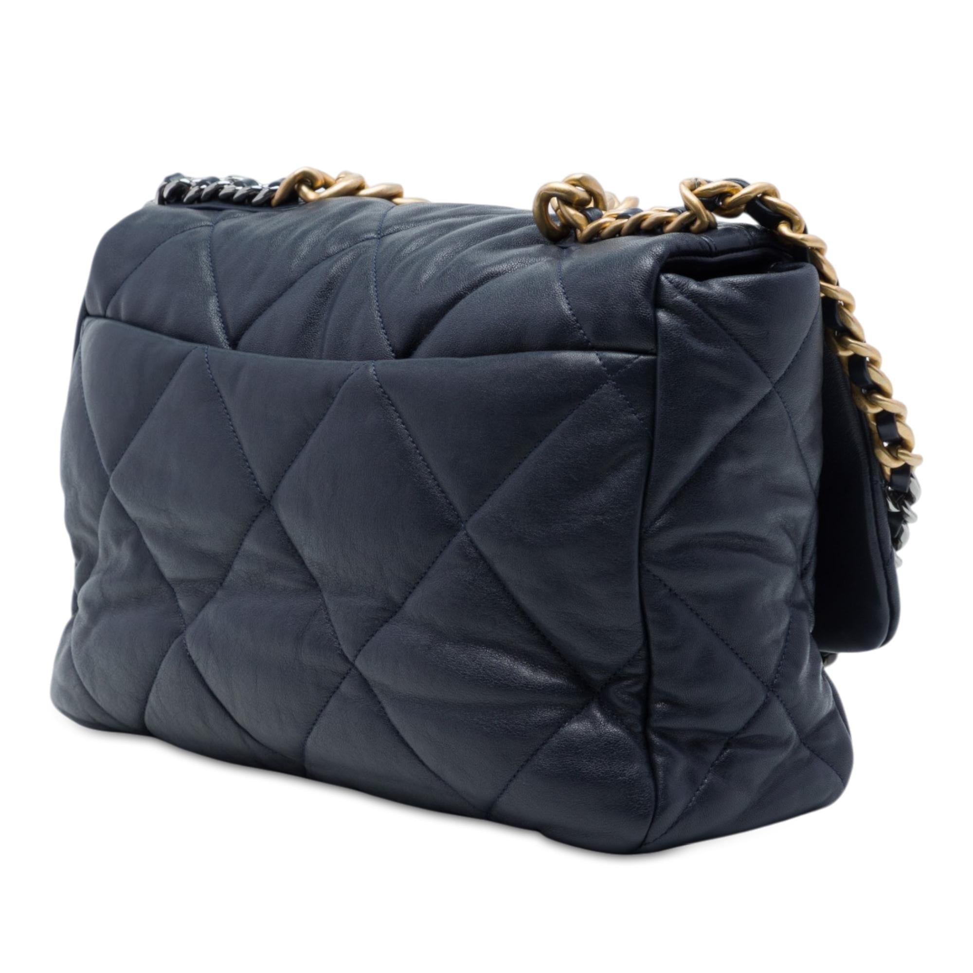 Chanel Maxi Lambskin 19 Flap