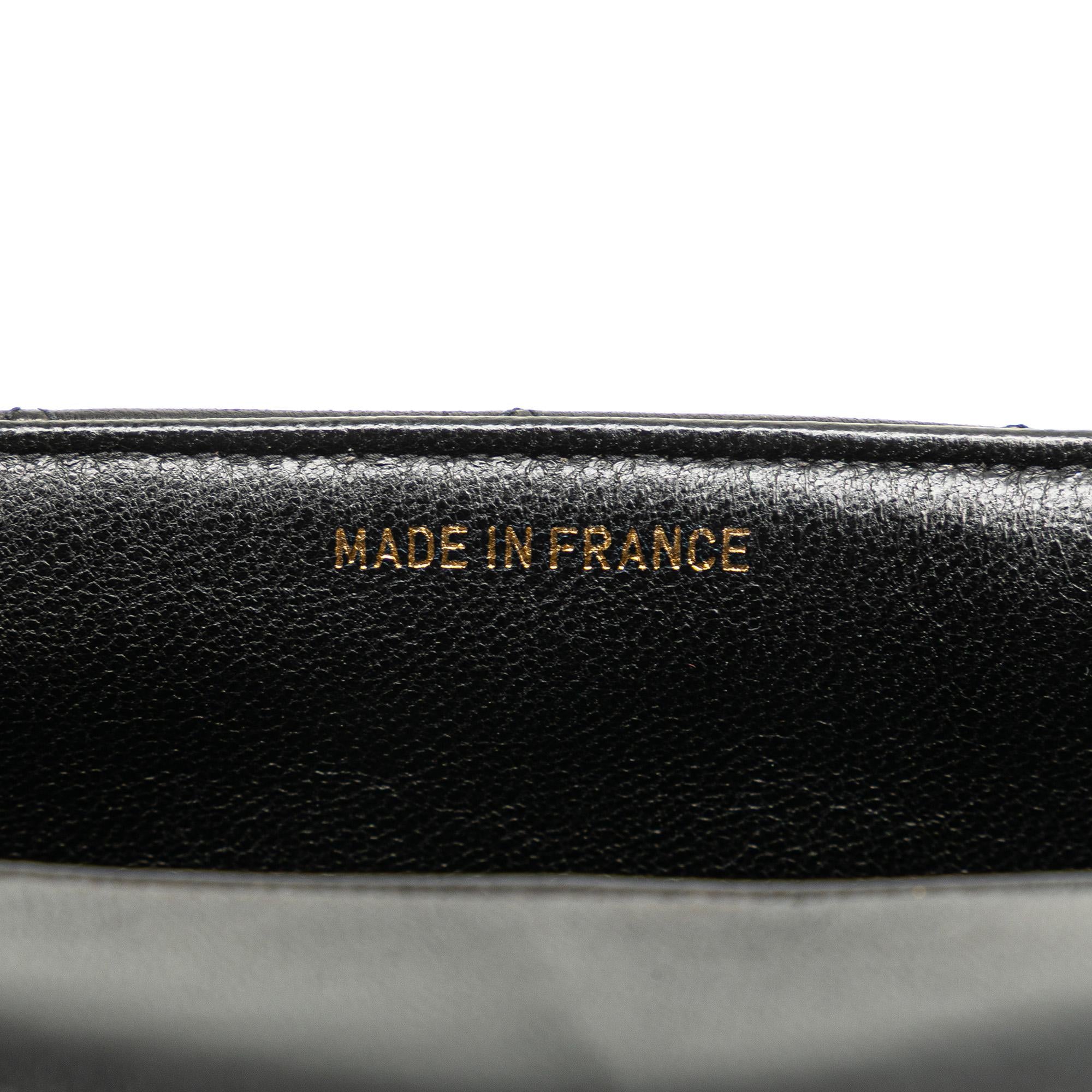 Chanel Medium CC Quilted Lambskin Border Single Flap