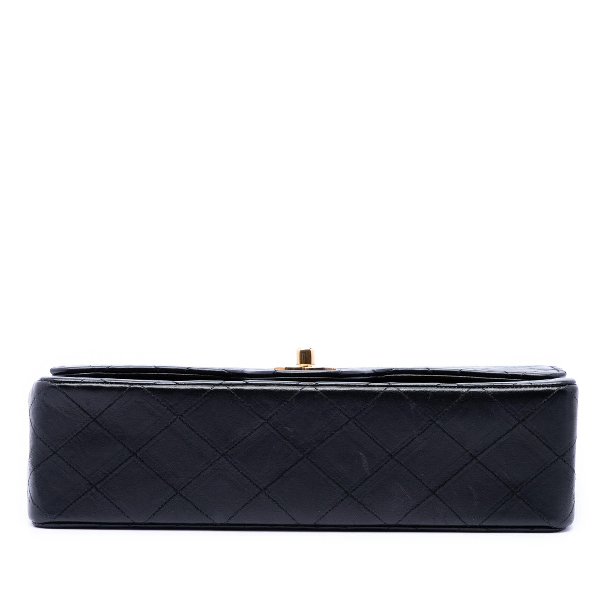 Chanel Medium CC Quilted Lambskin Double Flap