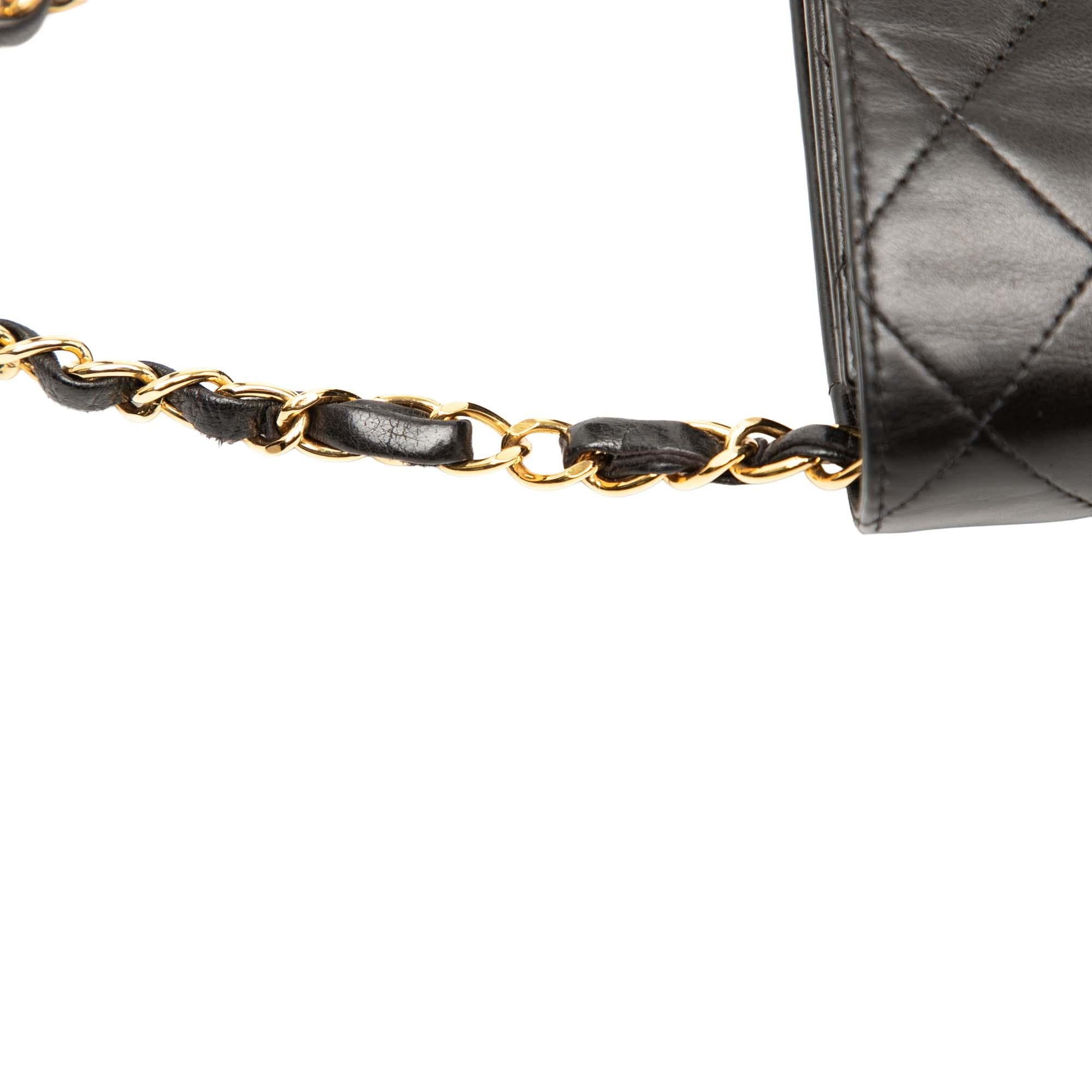 Chanel Medium CC Quilted Lambskin Single Flap
