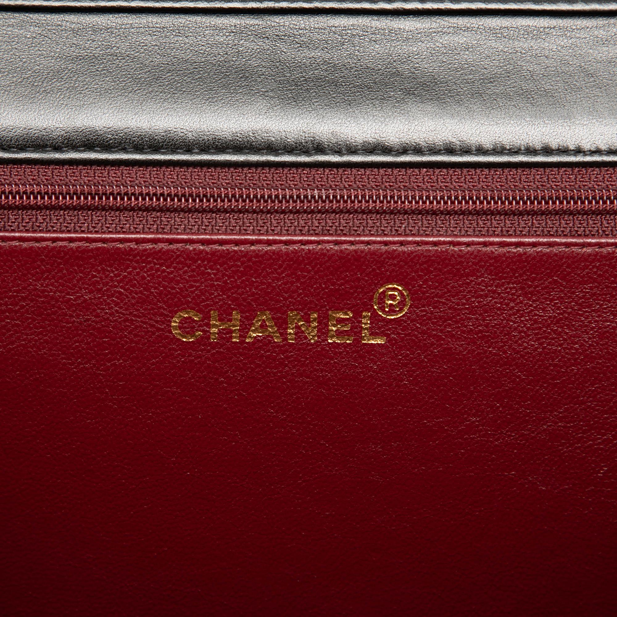 Chanel Medium CC Quilted Lambskin Single Flap