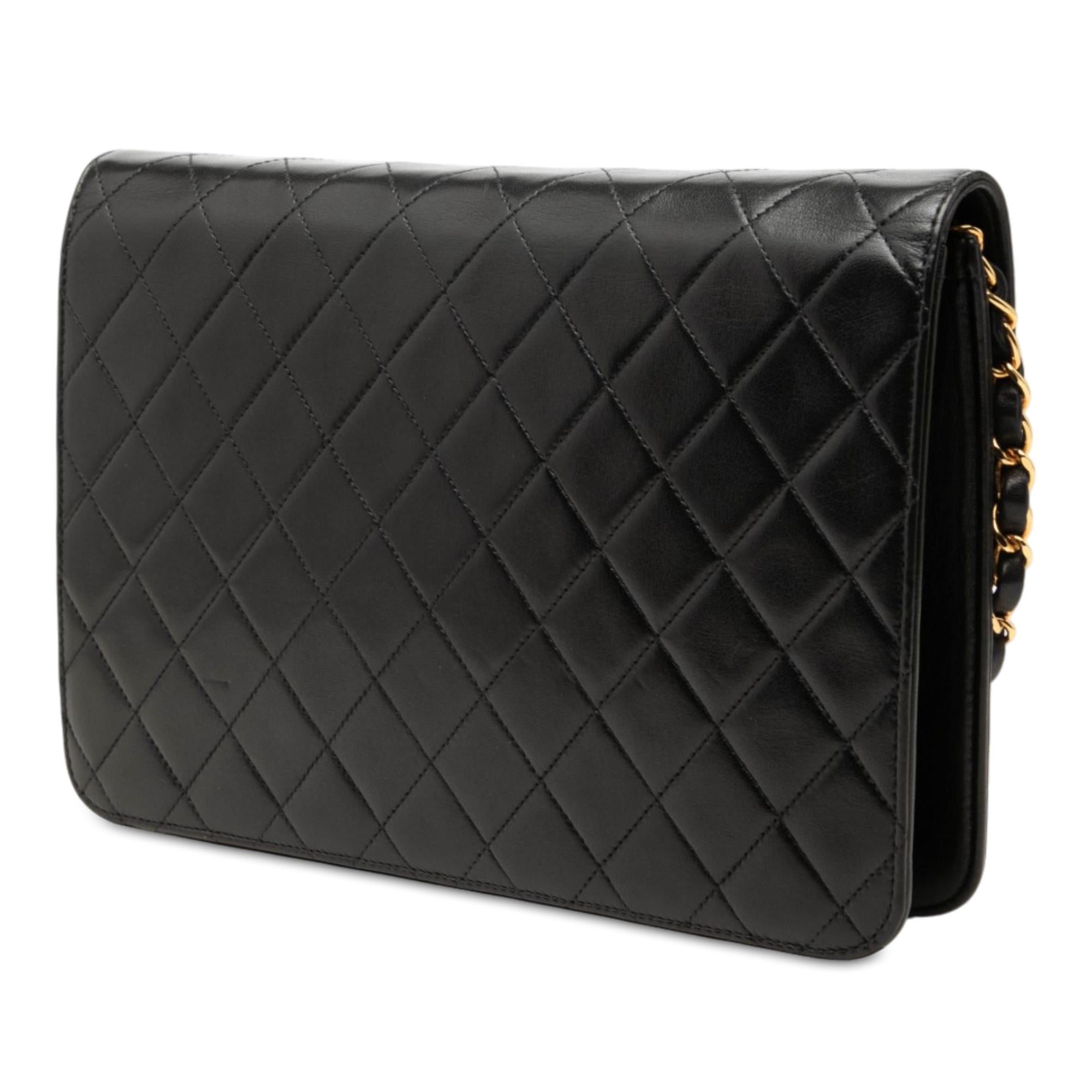 Chanel Medium CC Quilted Lambskin Single Flap