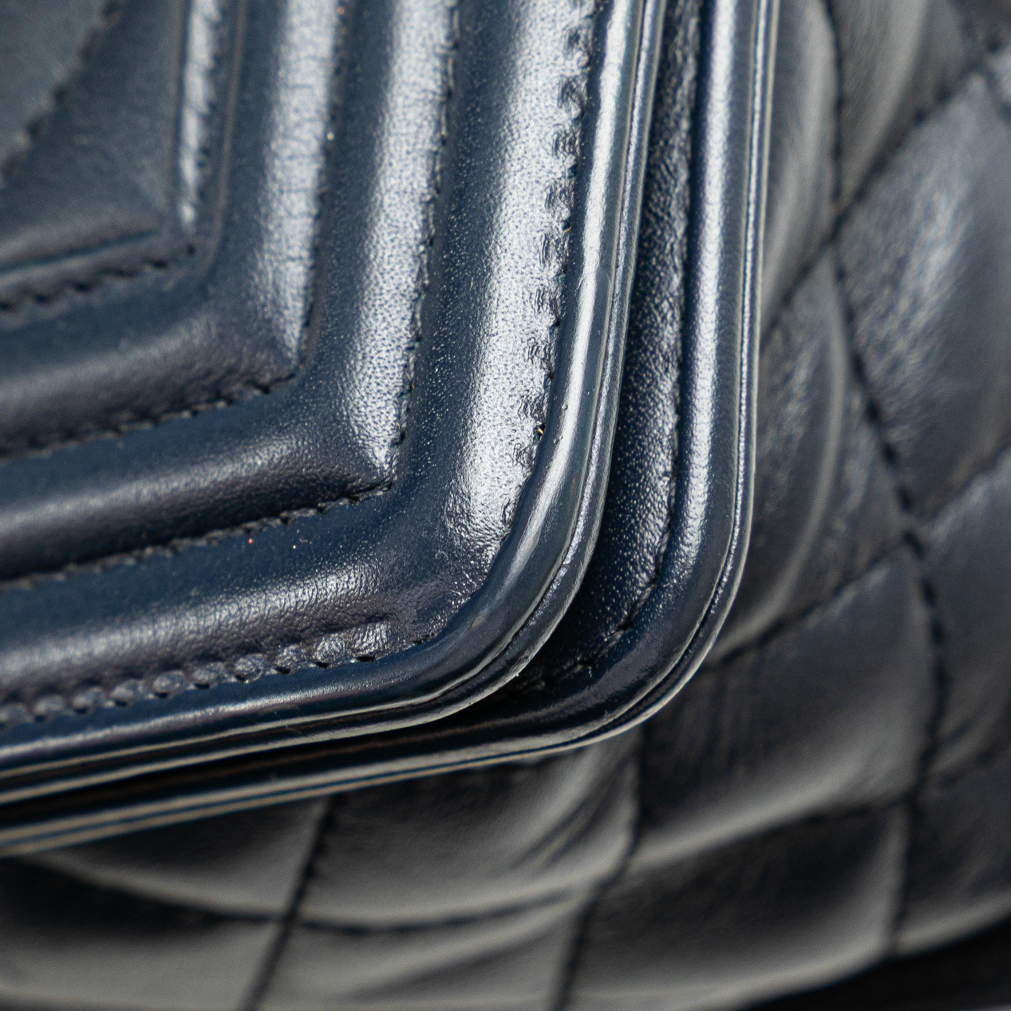 Chanel Medium Chevron Lambskin Boy Flap