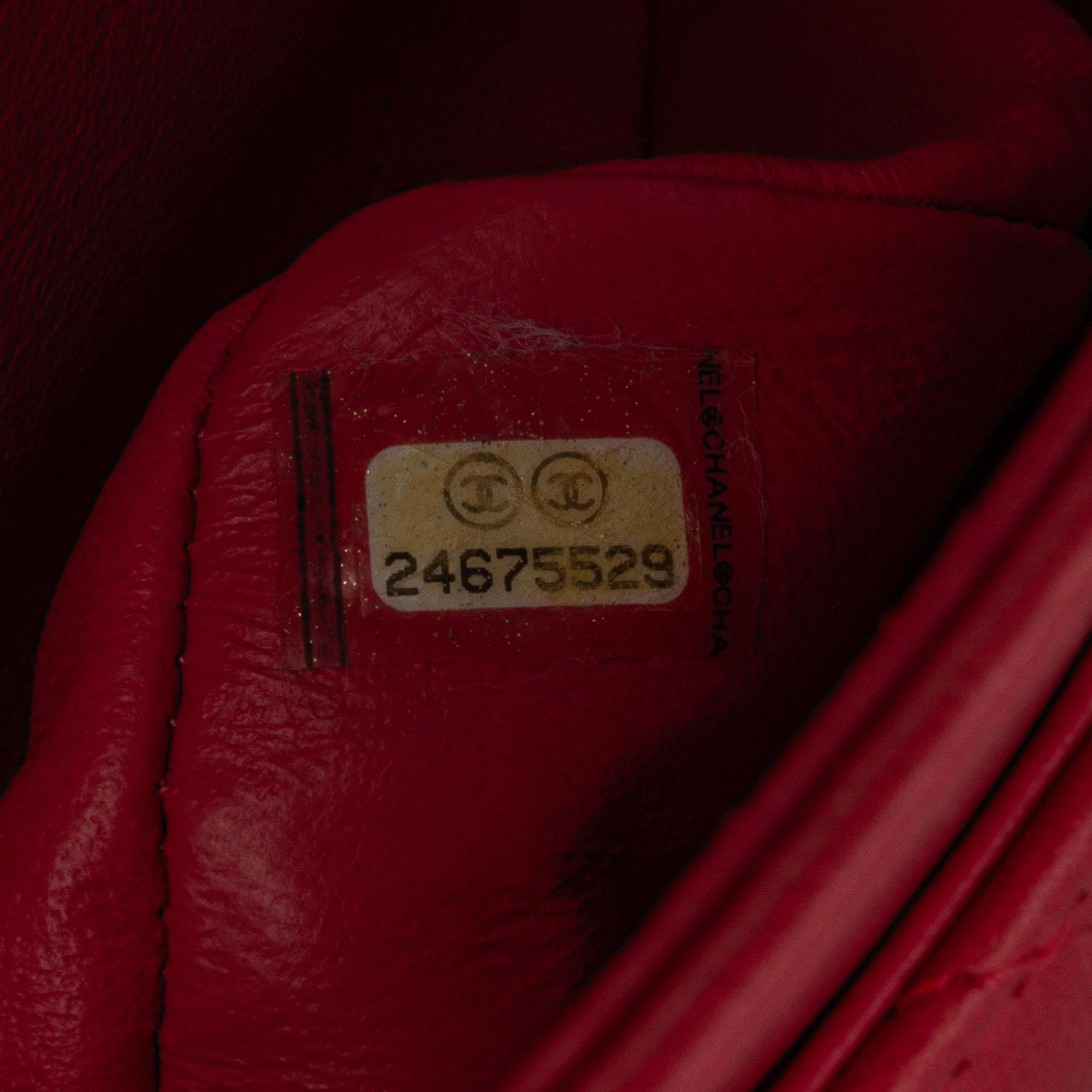 Chanel Medium Classic Chevron Lambskin Double Flap