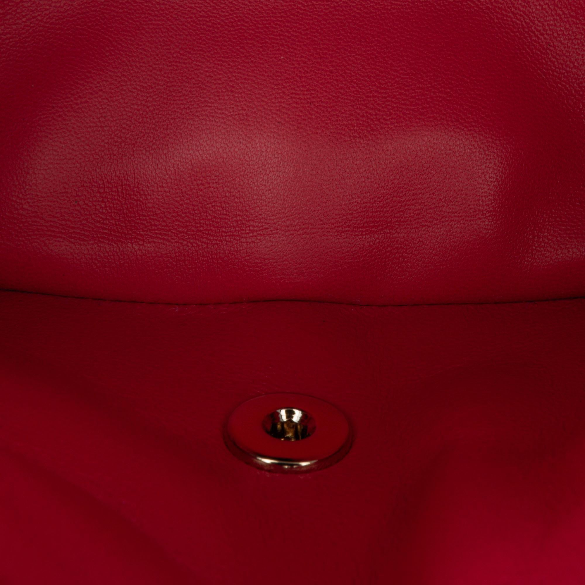 Chanel Medium Classic Chevron Lambskin Double Flap